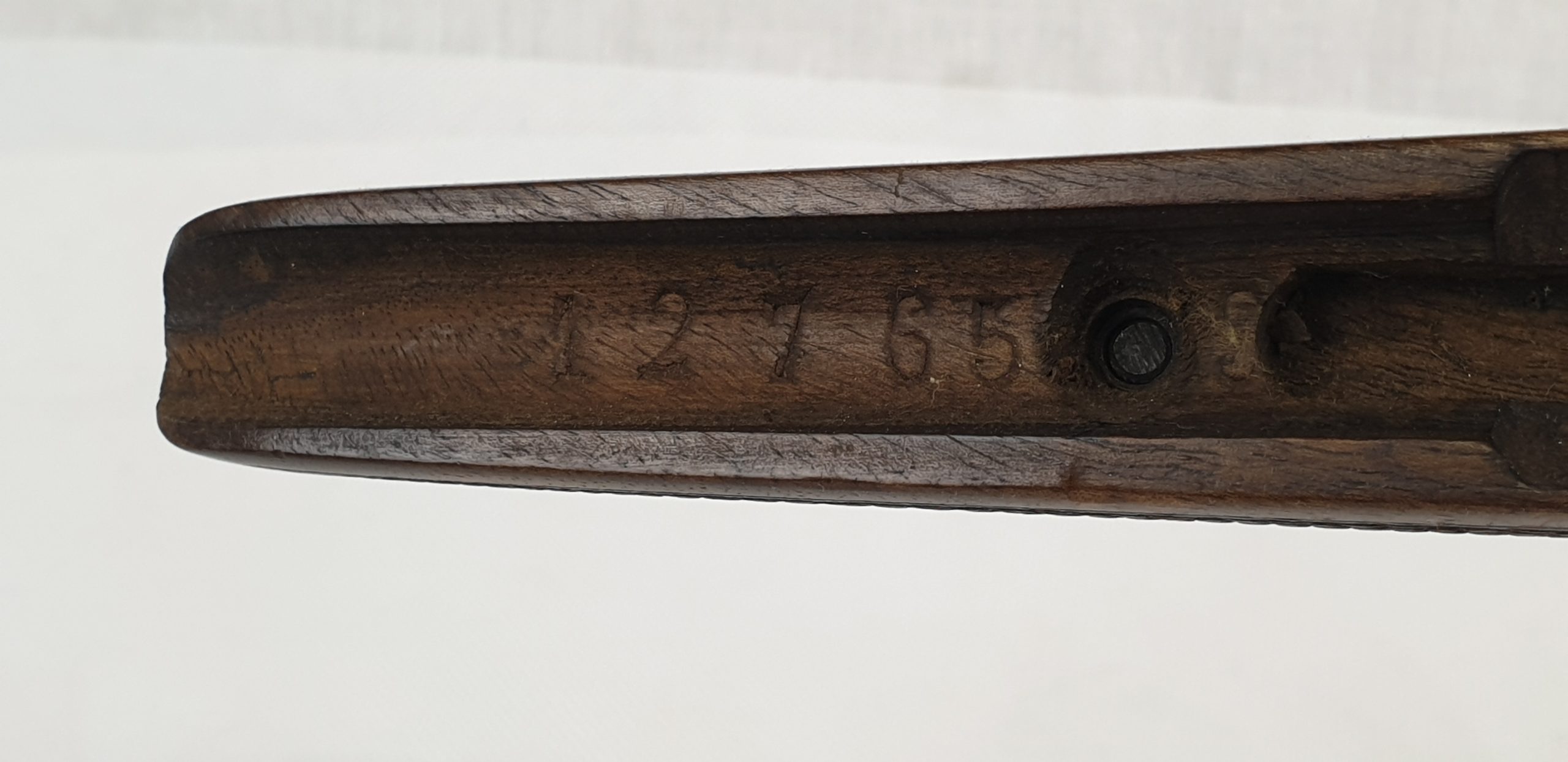 Miniature Needle-Gun Bolt Action Rifle Wooden Stock - Image 3