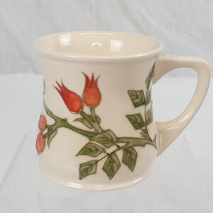 Moorcroft Rosehip Mug