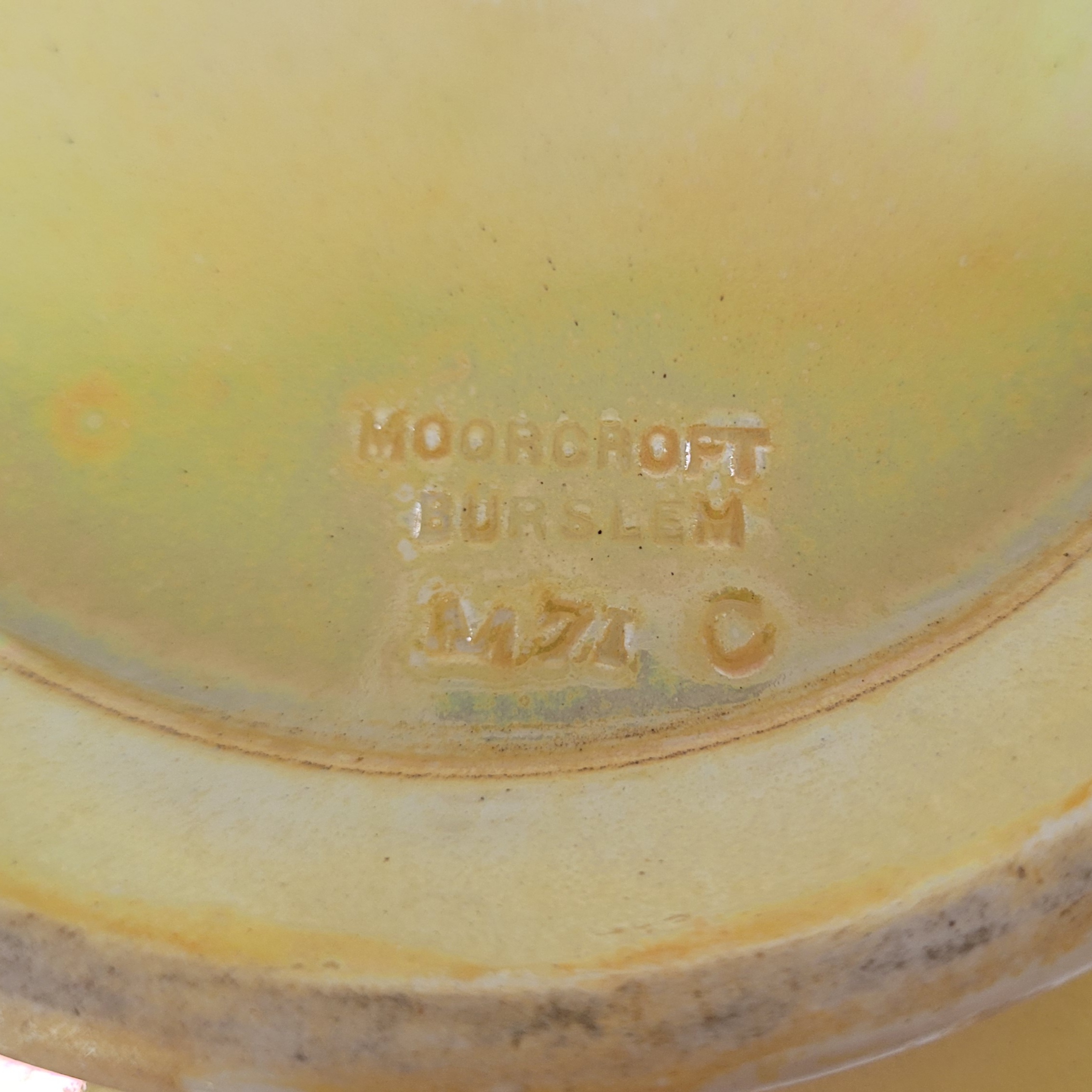 Moorcroft Yellow Lustre Bowl - Image 4