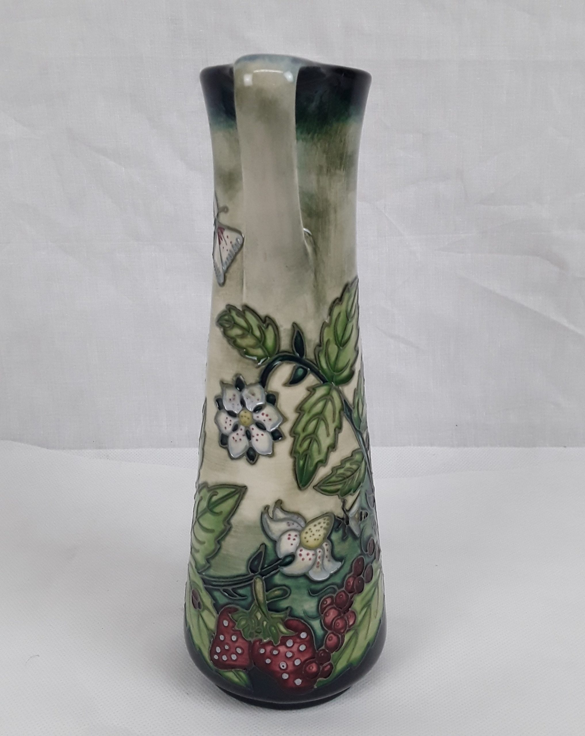 Nicola Slaney For Moorcroft Fruit Garden Pattern Ewer Vase - Image 4