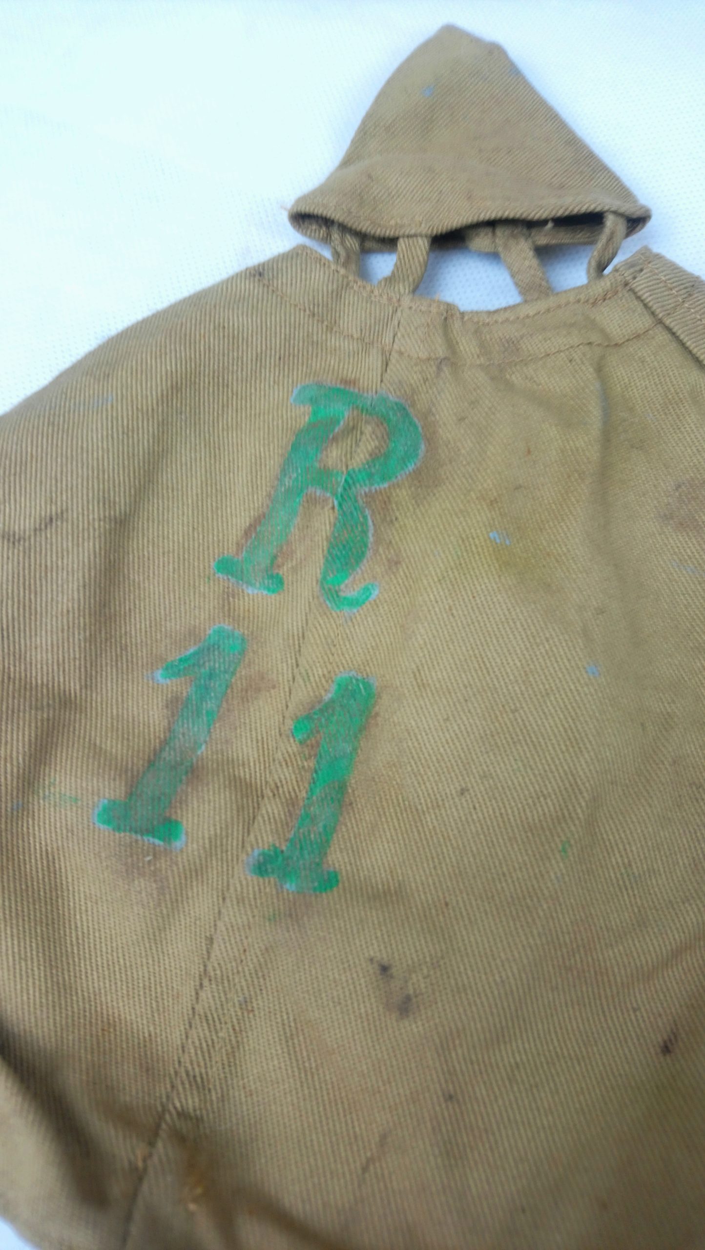 WW1 German Pickelhaube Cover 11th Regiment - Image 3