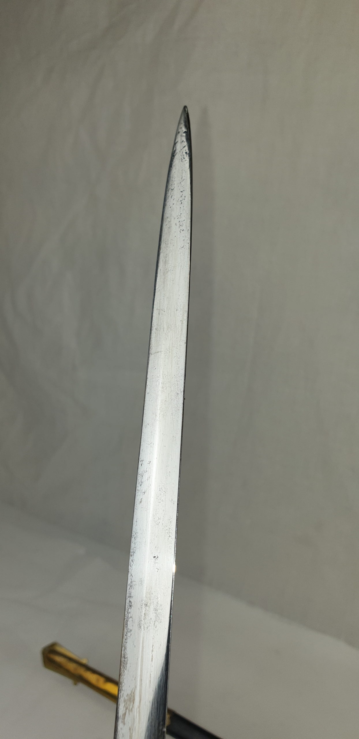 WW1 Period George V Royal Navy Sword With EIIR Grip - Image 25