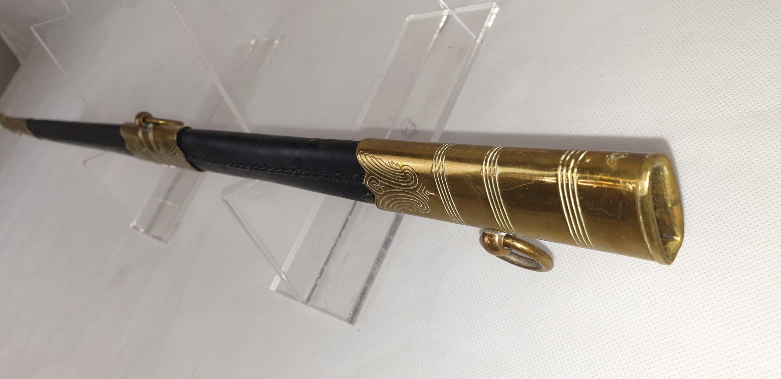 WW1 Period George V Royal Navy Sword With EIIR Grip - Image 27