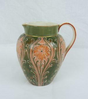 William Moorcroft MacIntyre Art Nouveau Florian Ware Jug