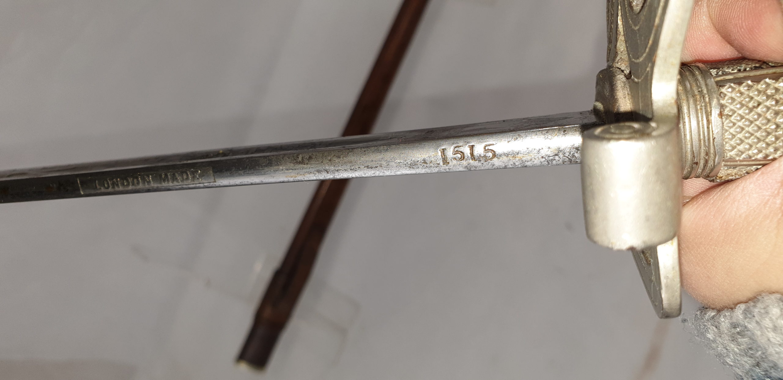 1897 Pattern Edward VII Royal Rifles Officers Sword And Scabbard - Image 10
