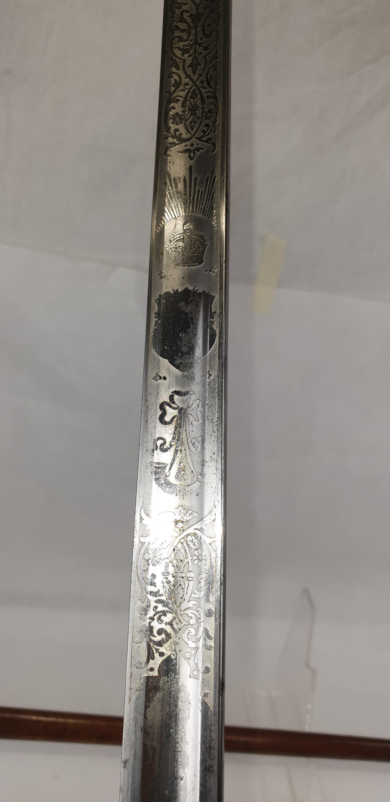 1897 Pattern Edward VII Royal Rifles Officers Sword And Scabbard - Image 12