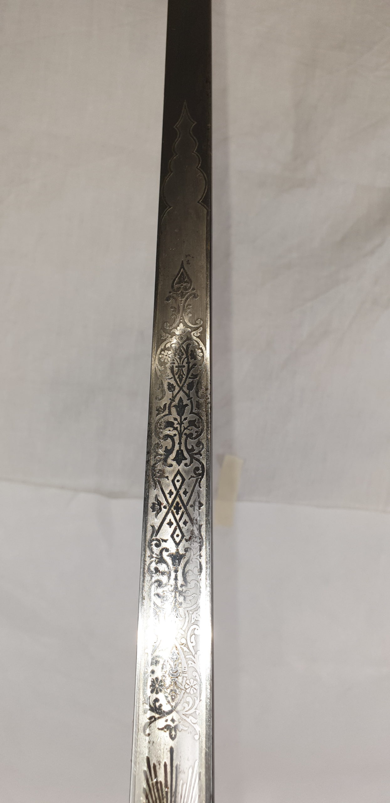 1897 Pattern Edward VII Royal Rifles Officers Sword And Scabbard - Image 14