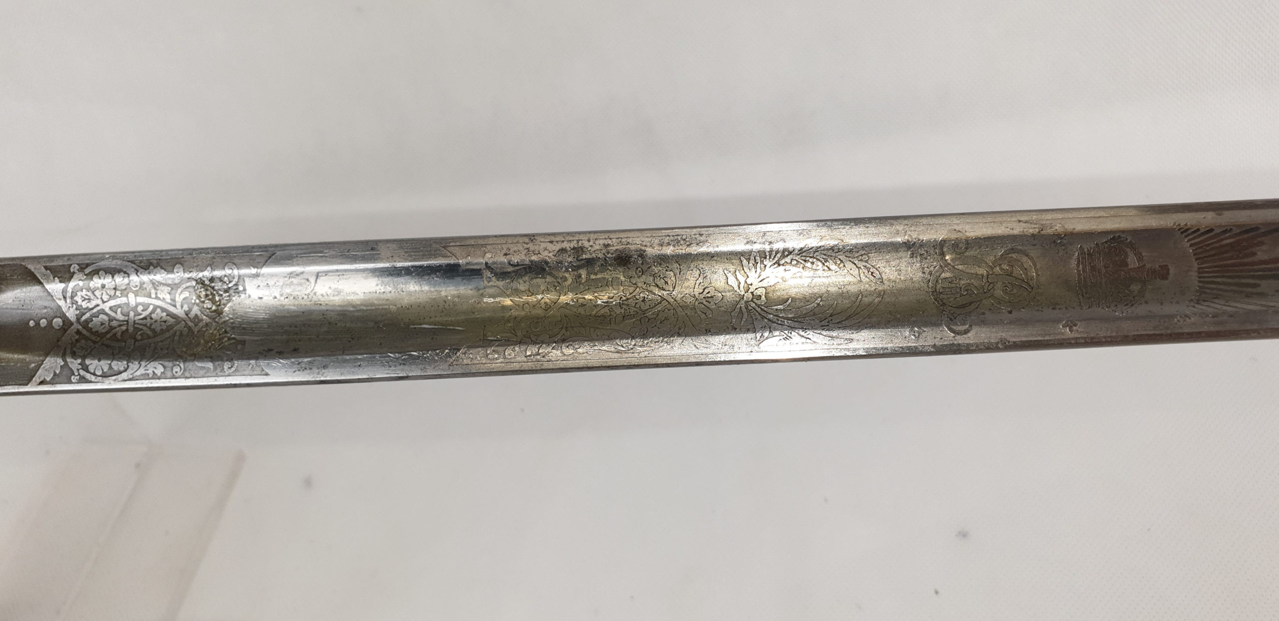 1897 Pattern Edward VII Royal Rifles Officers Sword And Scabbard - Image 4