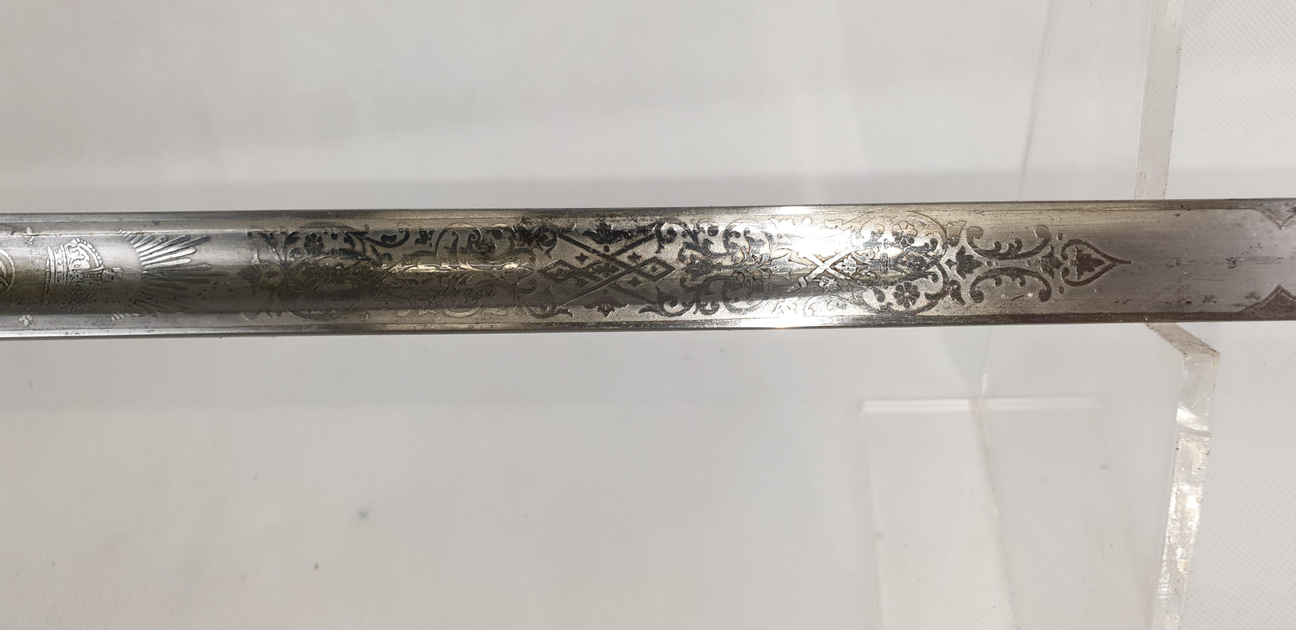1897 Pattern Edward VII Royal Rifles Officers Sword And Scabbard - Image 5