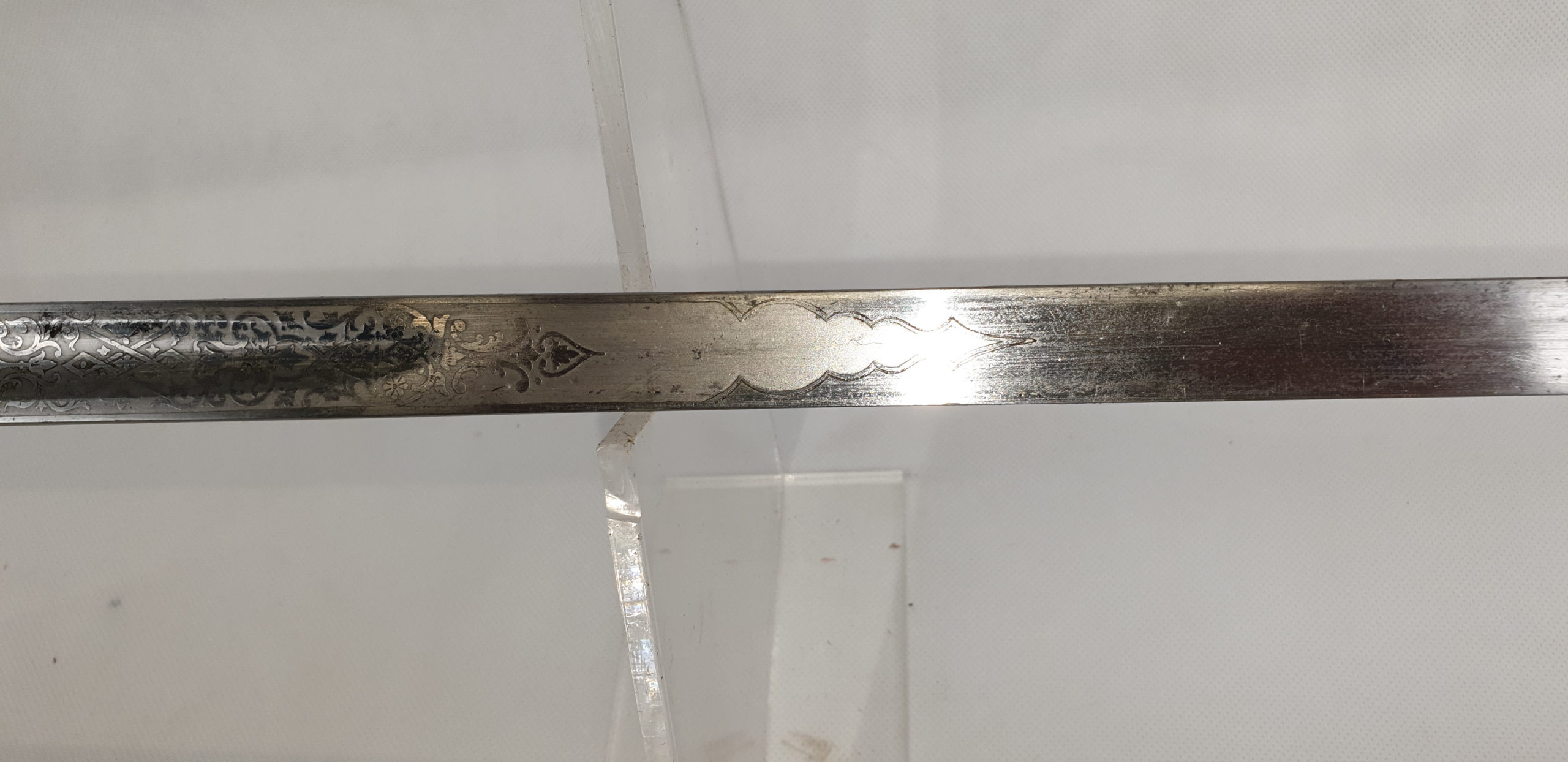 1897 Pattern Edward VII Royal Rifles Officers Sword And Scabbard - Image 6