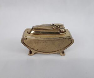 1950s Gold Plated Desk Lighter