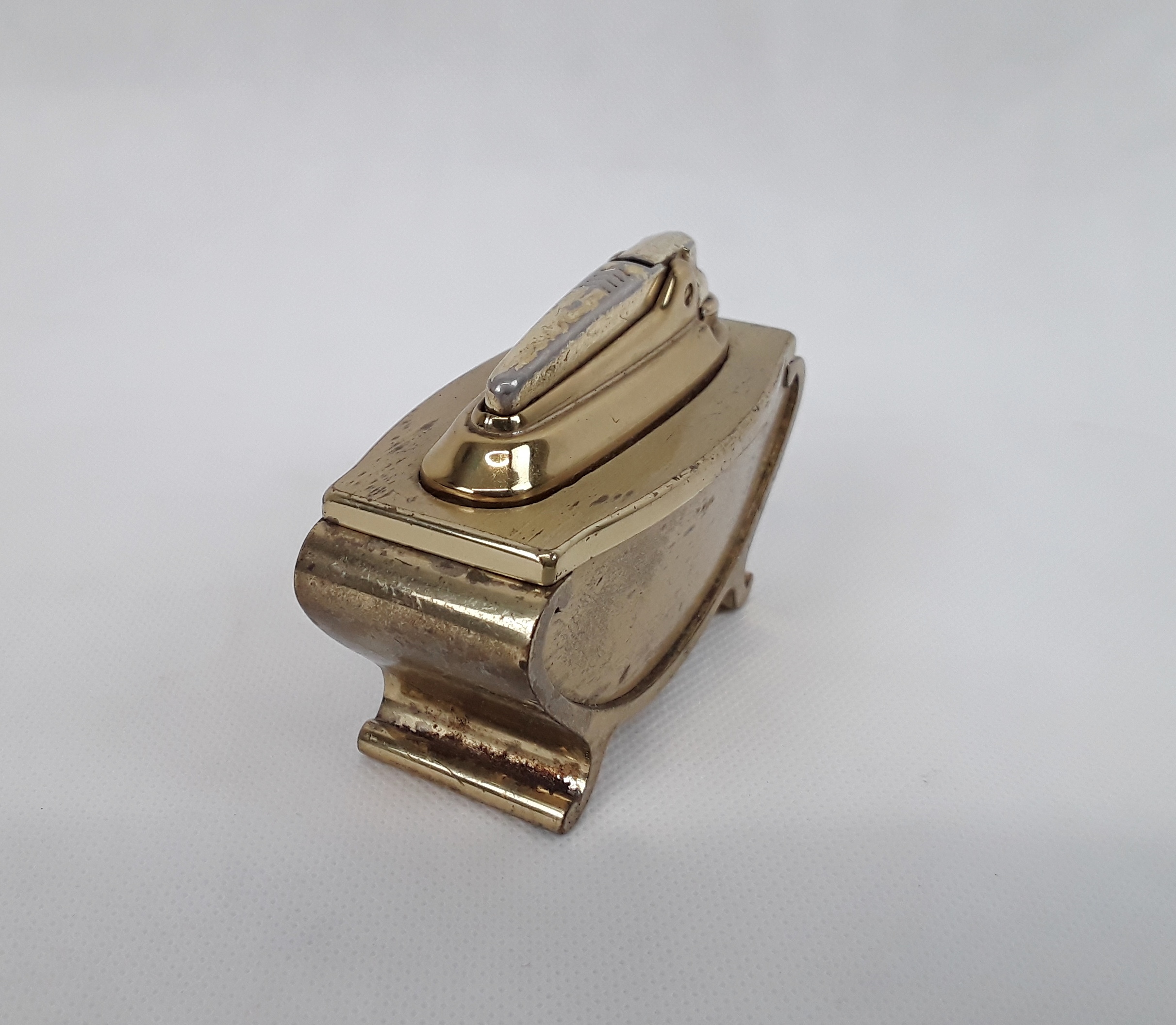 1950s Gold Plated Desk Lighter - Image 6