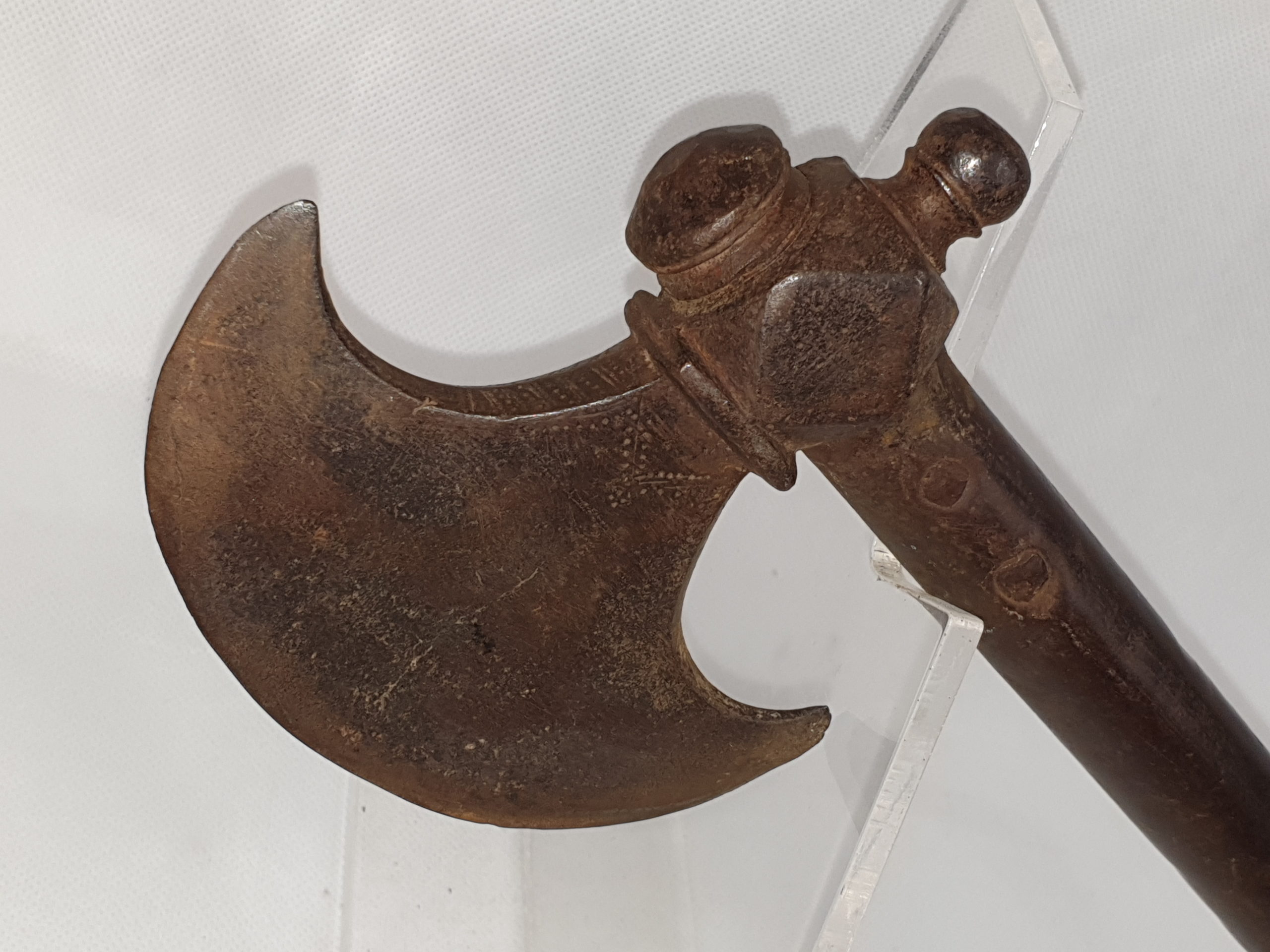 Circa 1890 Indo-Persian Axe - Image 3