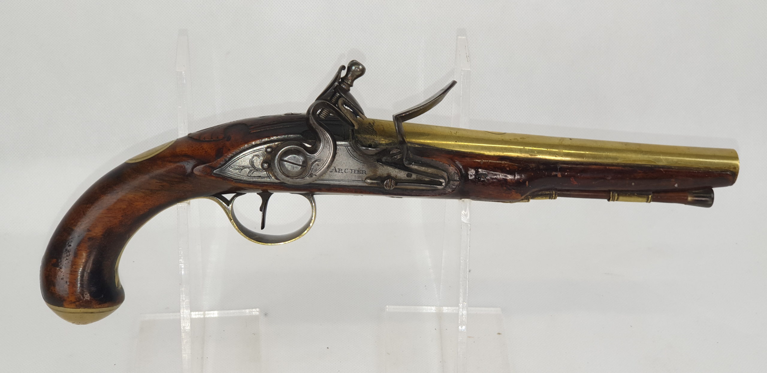 Circa 1780 Flintlock Pistol by Archer