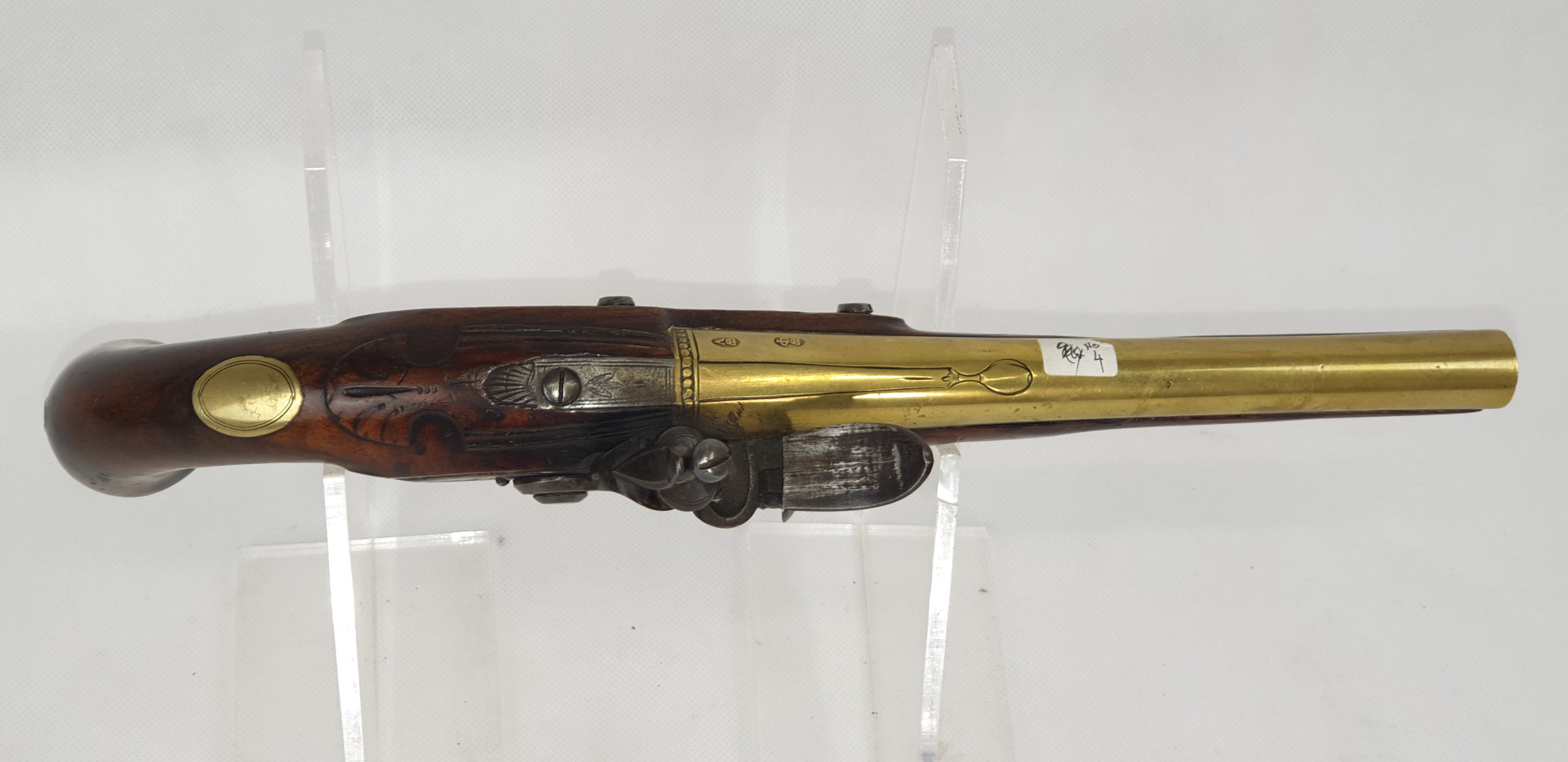 Circa 1780 Flintlock Pistol by Archer - Image 4