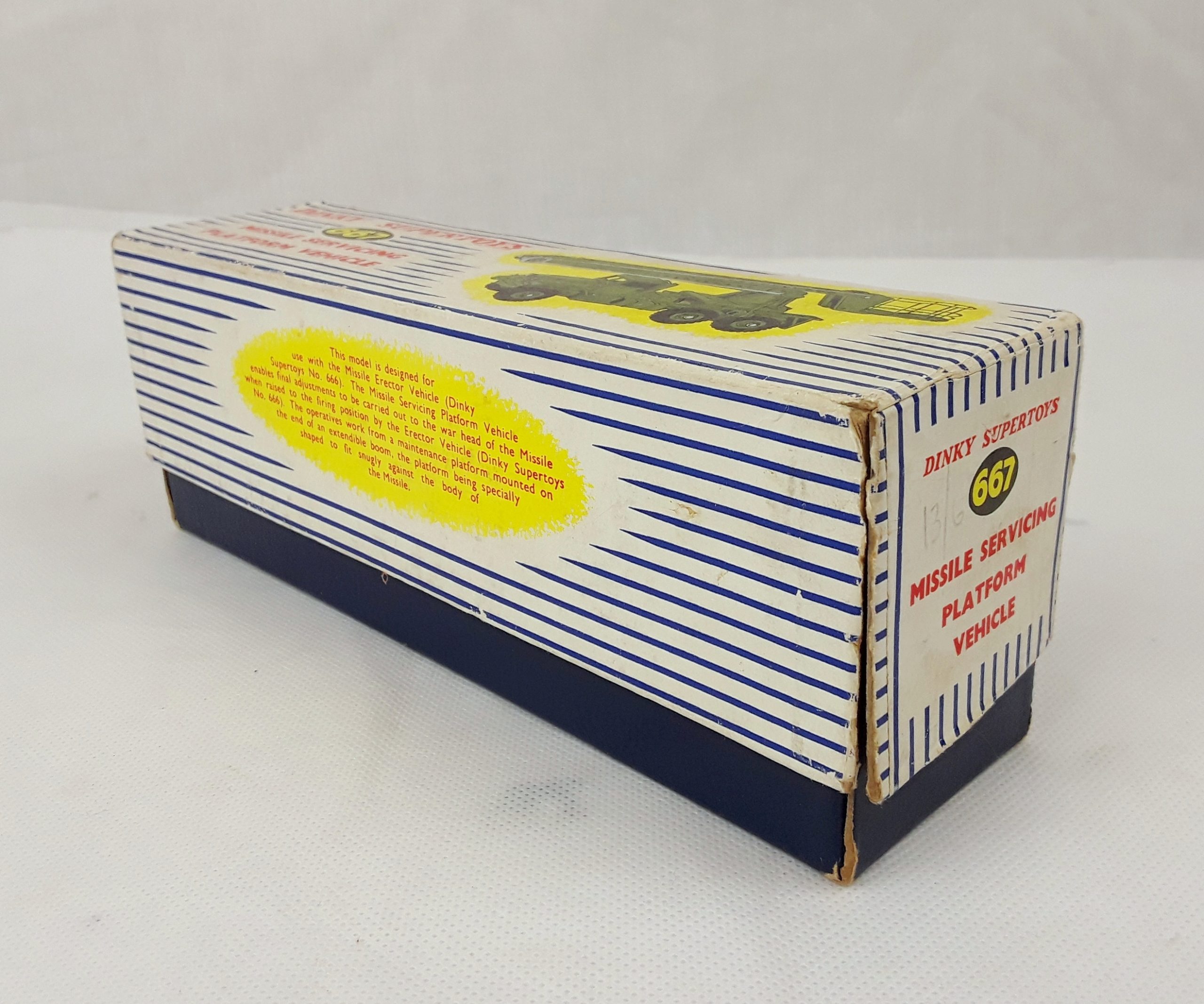 Dinky Supertoys 667 Missile Servicing Platform Vehicle In Original Box - Image 10