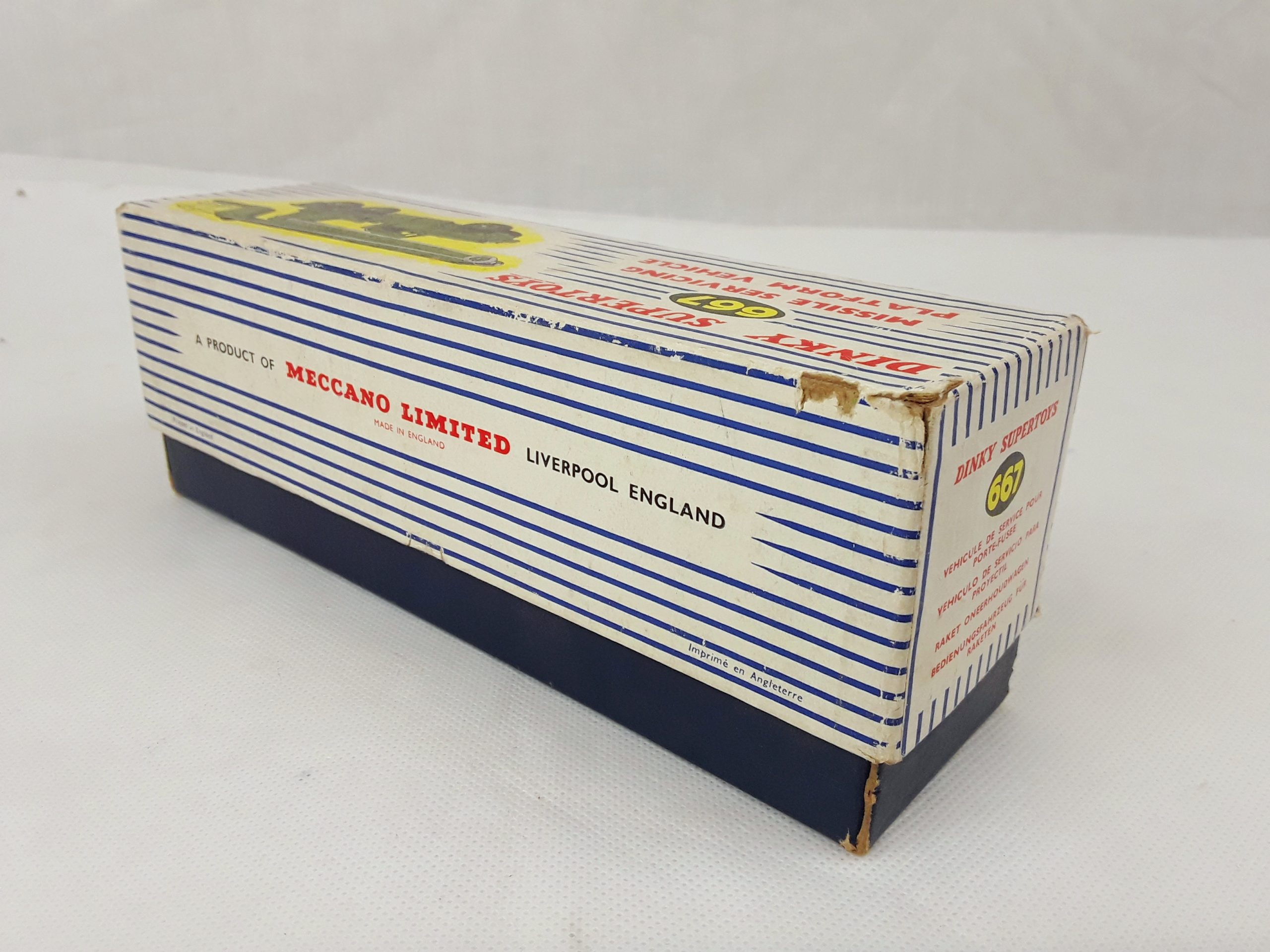 Dinky Supertoys 667 Missile Servicing Platform Vehicle In Original Box - Image 9