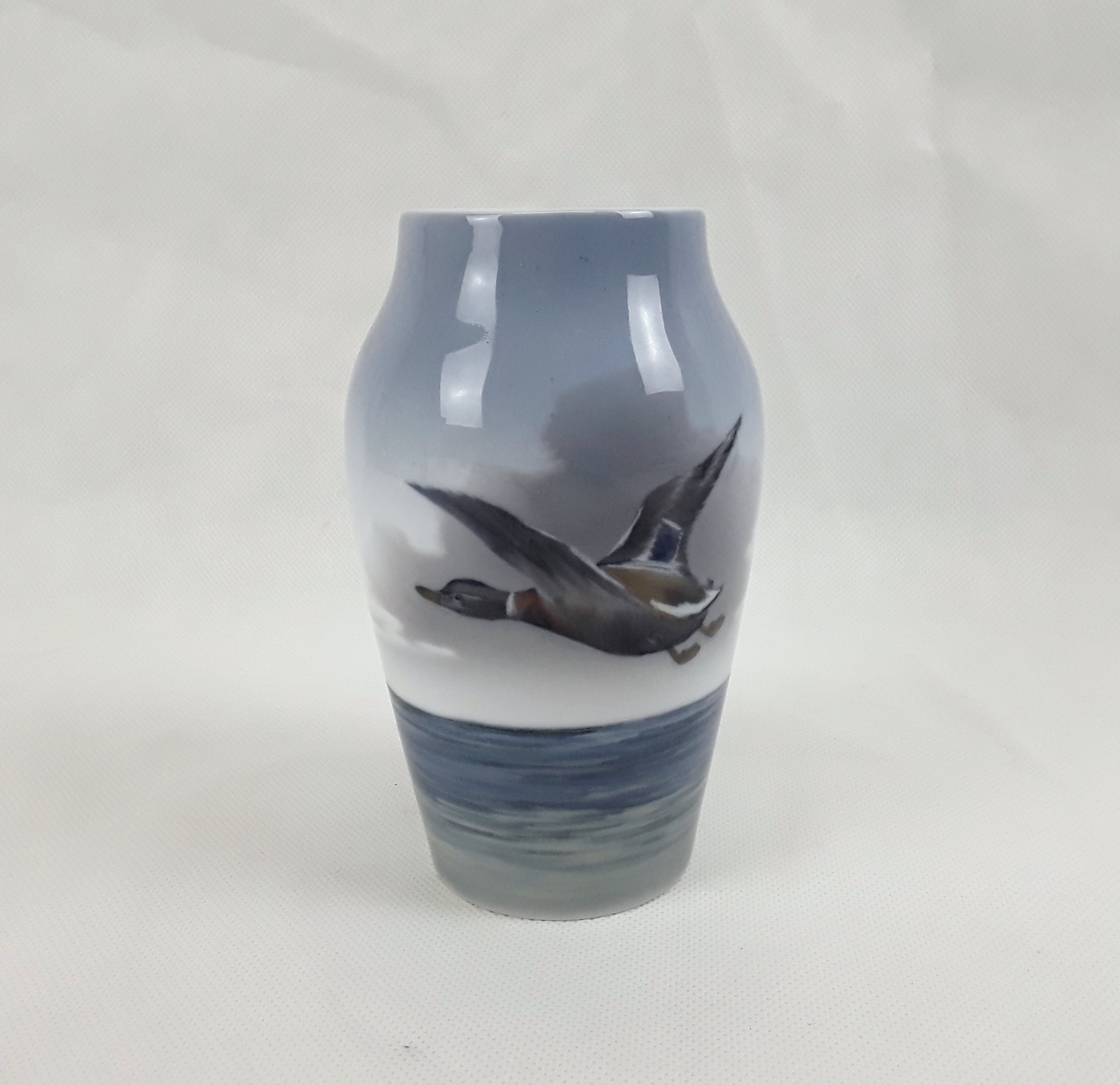 Small Hand Painted Royal Copenhagen Vase c1955
