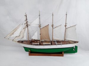 Radio Control Model Of The Chilean Sail Training Barquentine Esmeralda