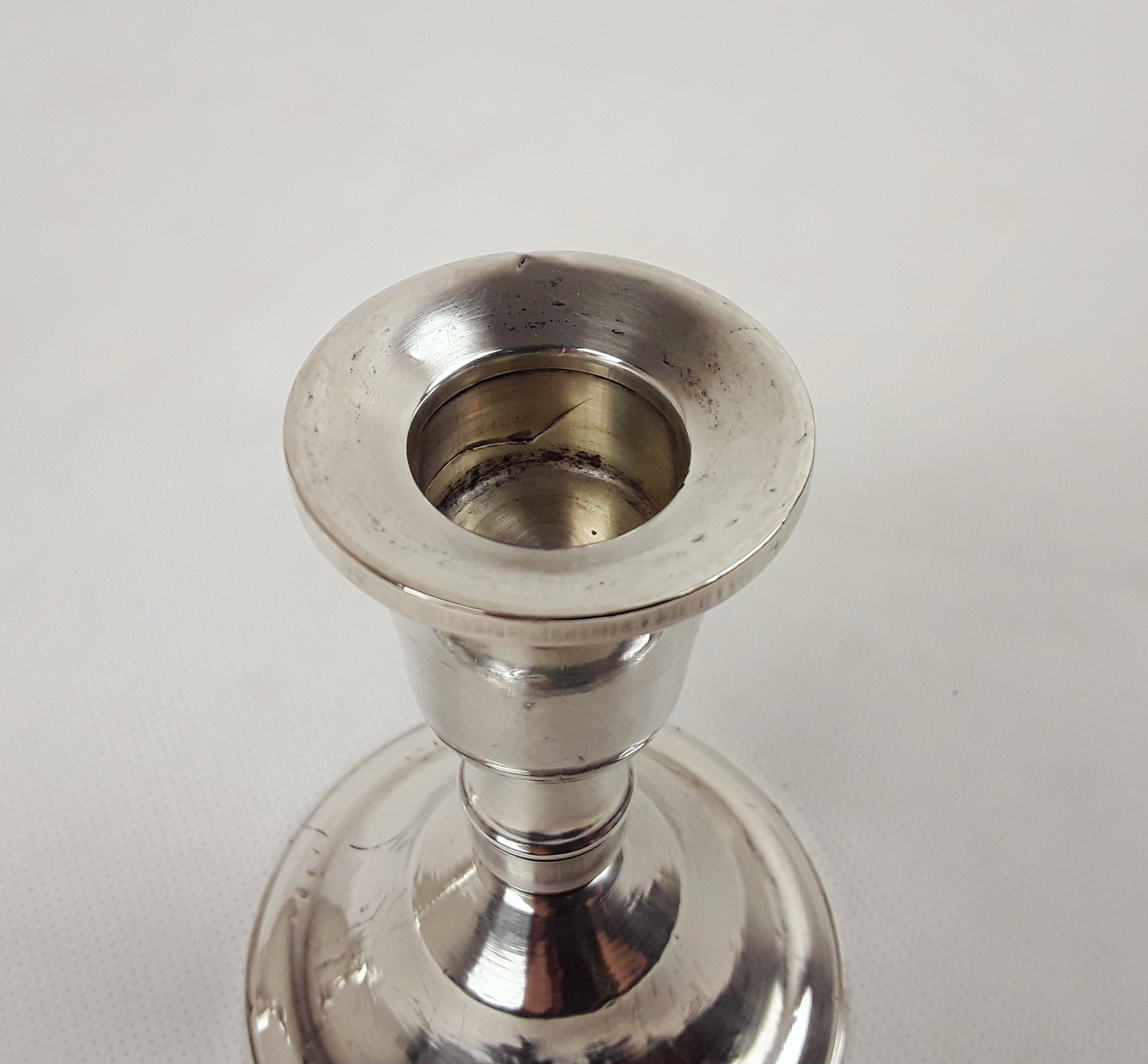 Pair Of Sterling Silver USA Duchin Creation Candlesticks - Image 11