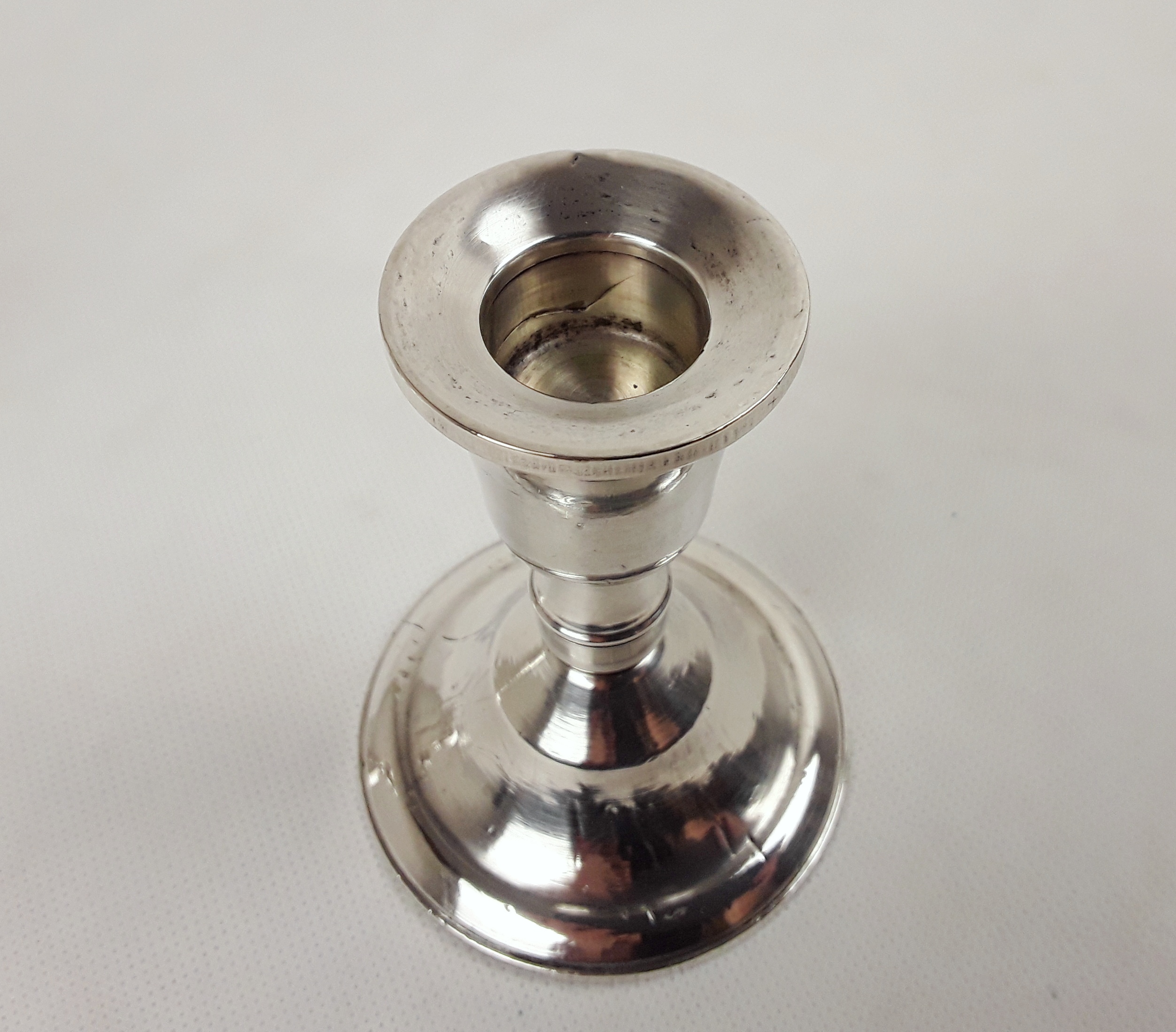 Pair Of Sterling Silver USA Duchin Creation Candlesticks - Image 12