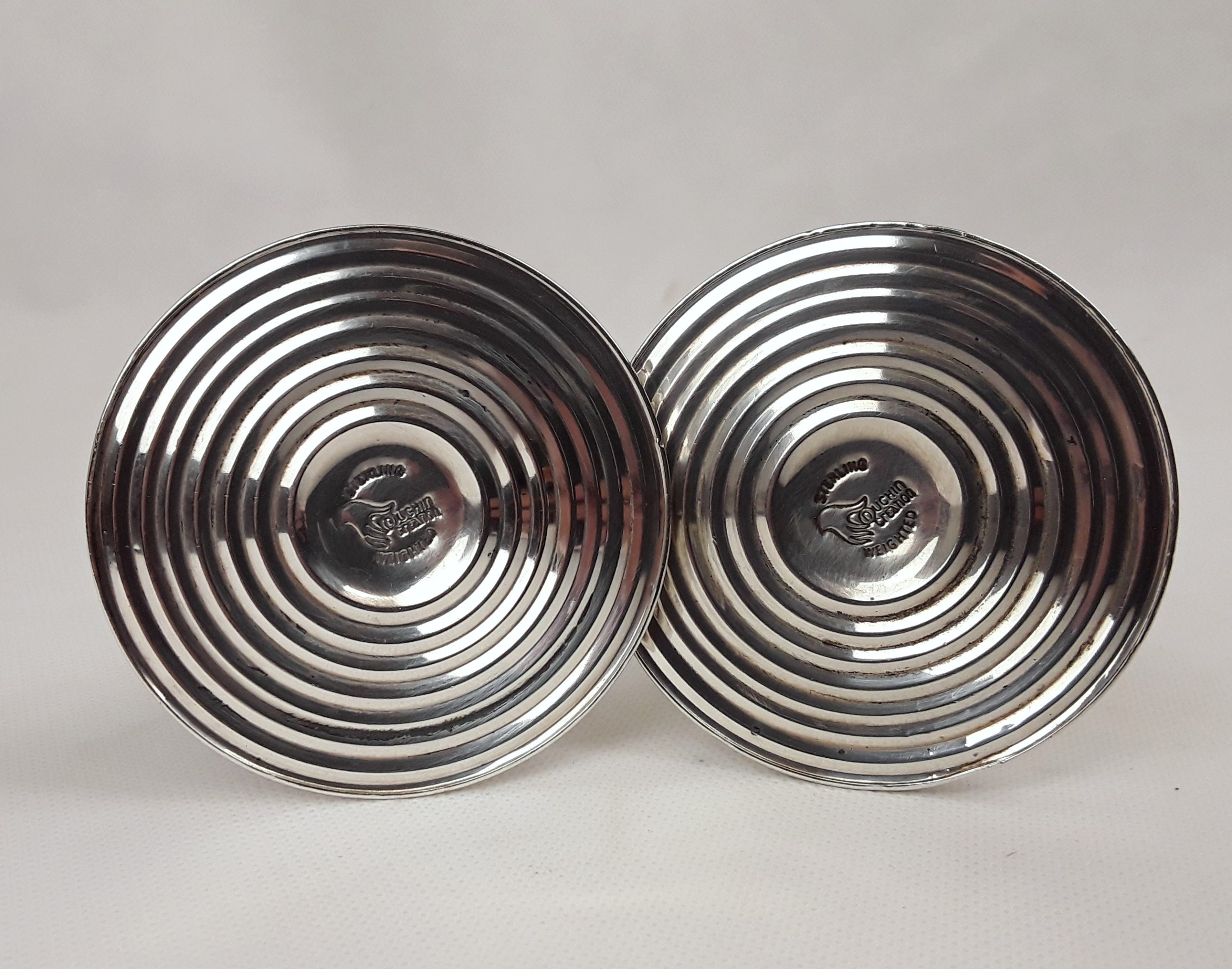 Pair Of Sterling Silver USA Duchin Creation Candlesticks - Image 8