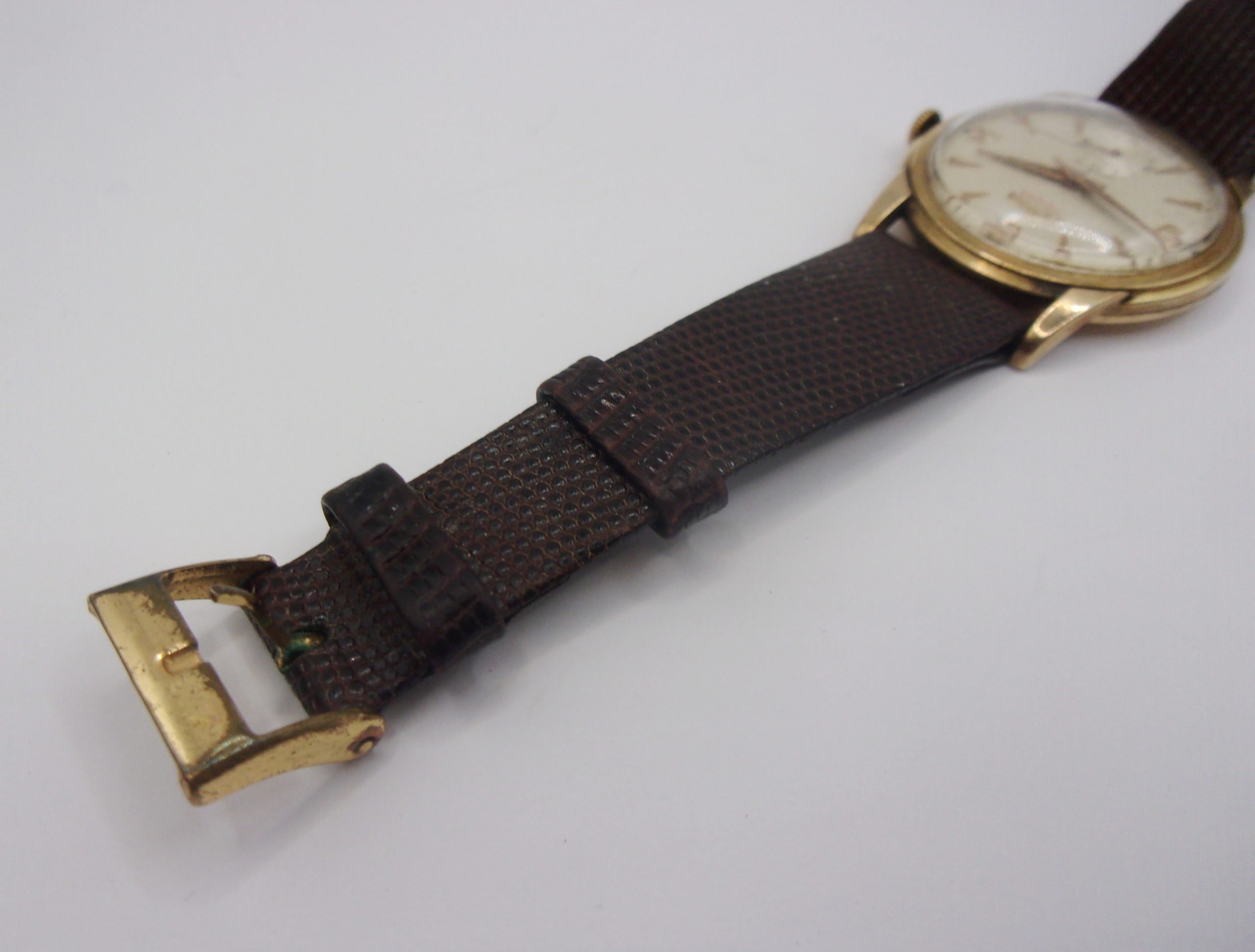 1957 9ct Gold Gents Roamer Premier Wristwatch - Image 11