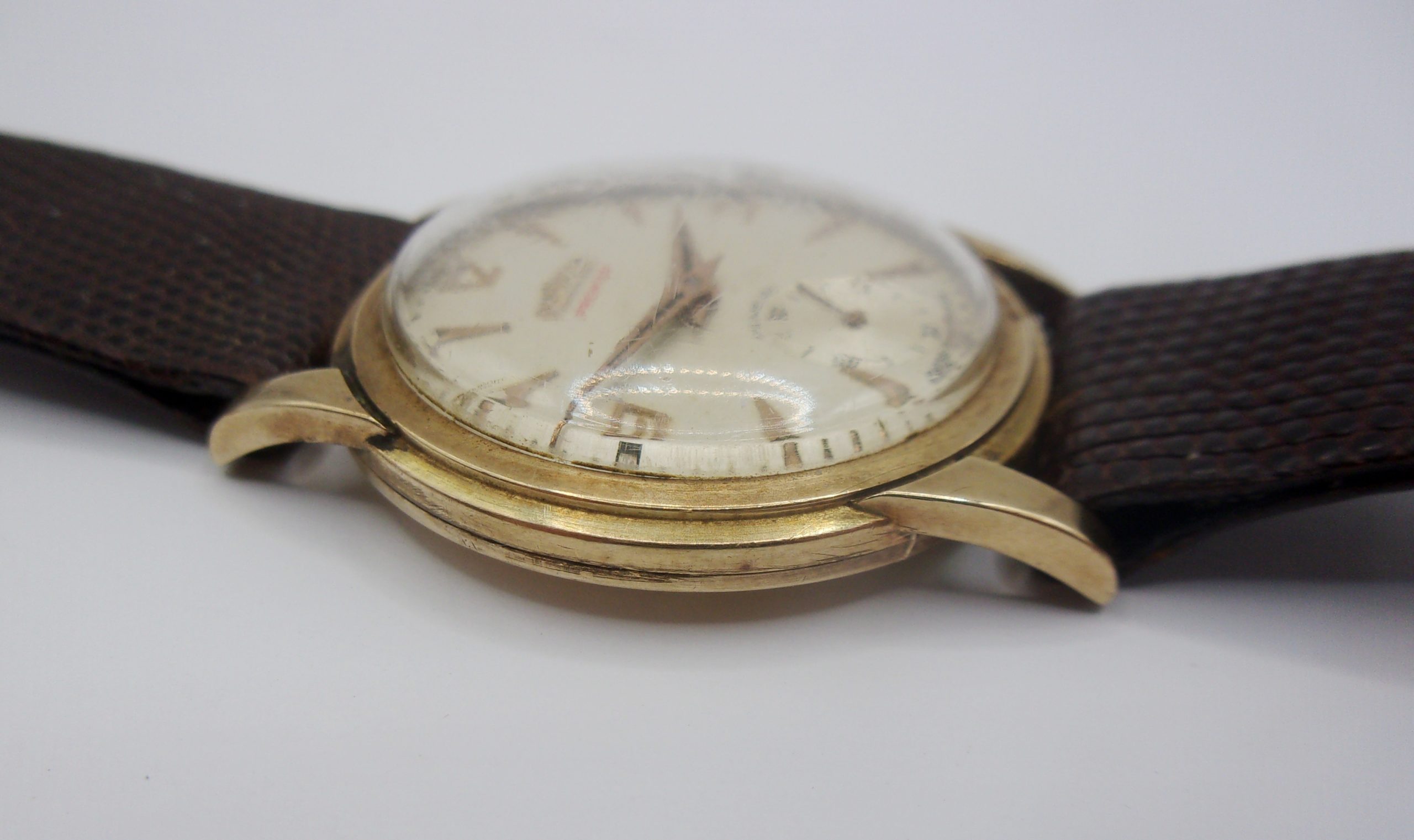 1957 9ct Gold Gents Roamer Premier Wristwatch - Image 10
