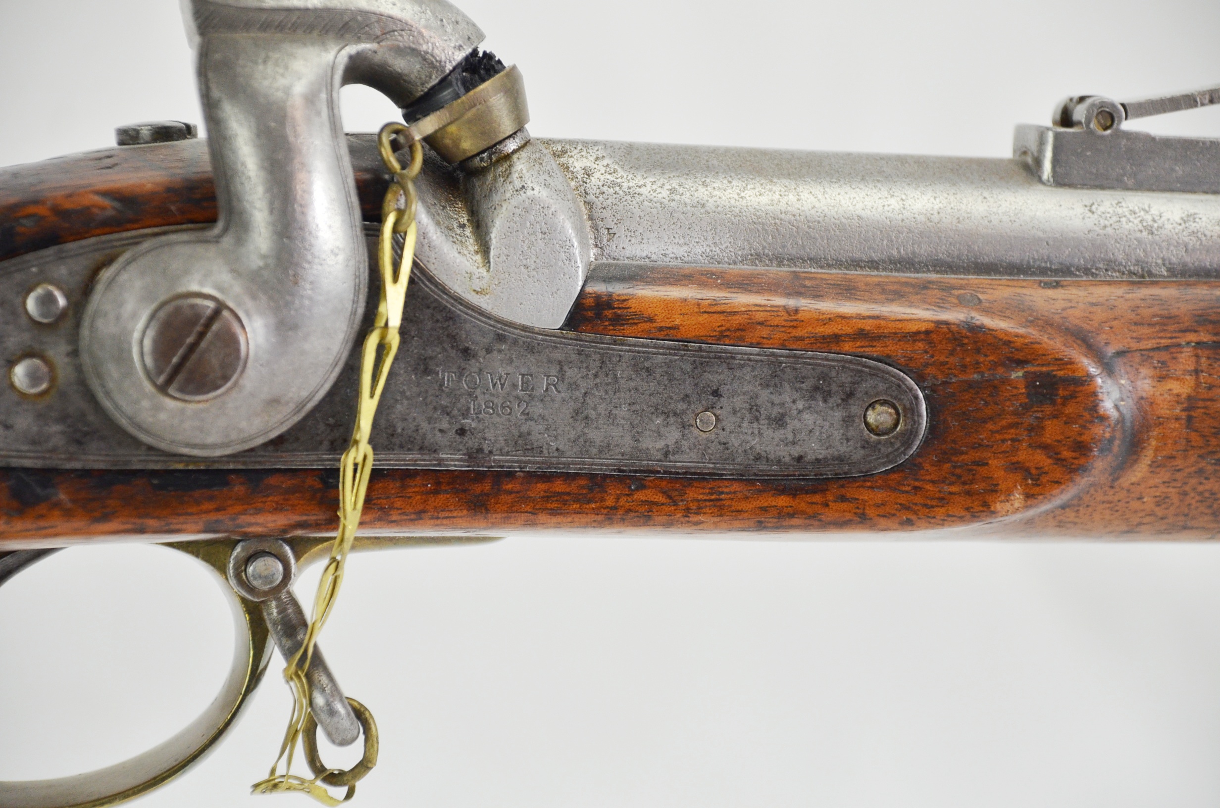 Original British 1853 Pattern Tower Enfield Musket - Image 3