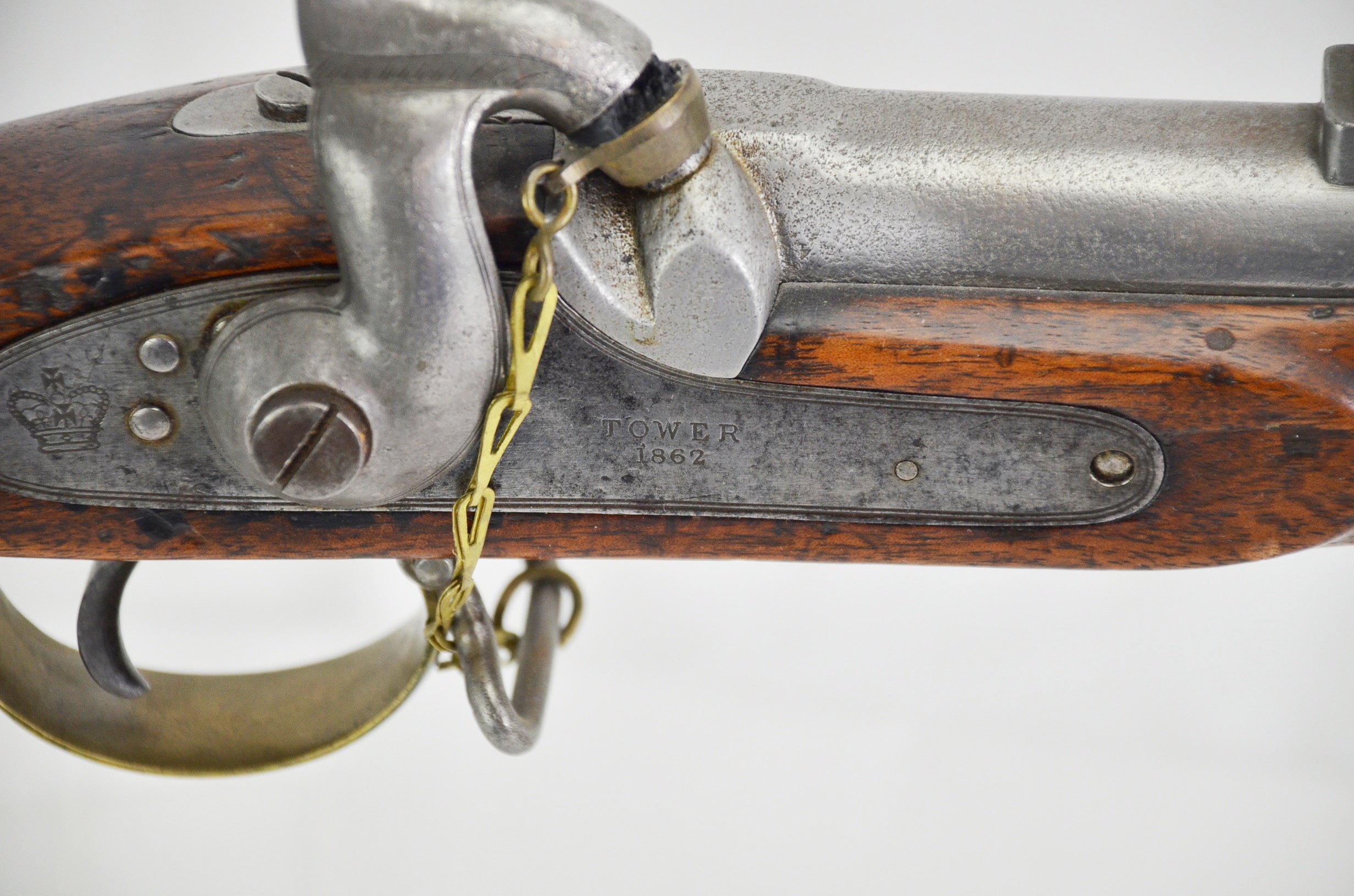 Original British 1853 Pattern Tower Enfield Musket - Image 9