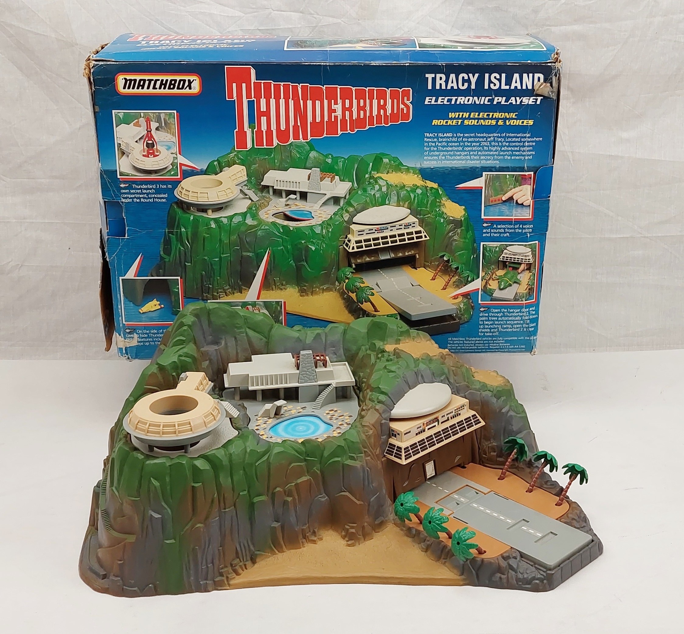 Matchbox Thunderbirds Tracy Island Electronic Playset c1990’s