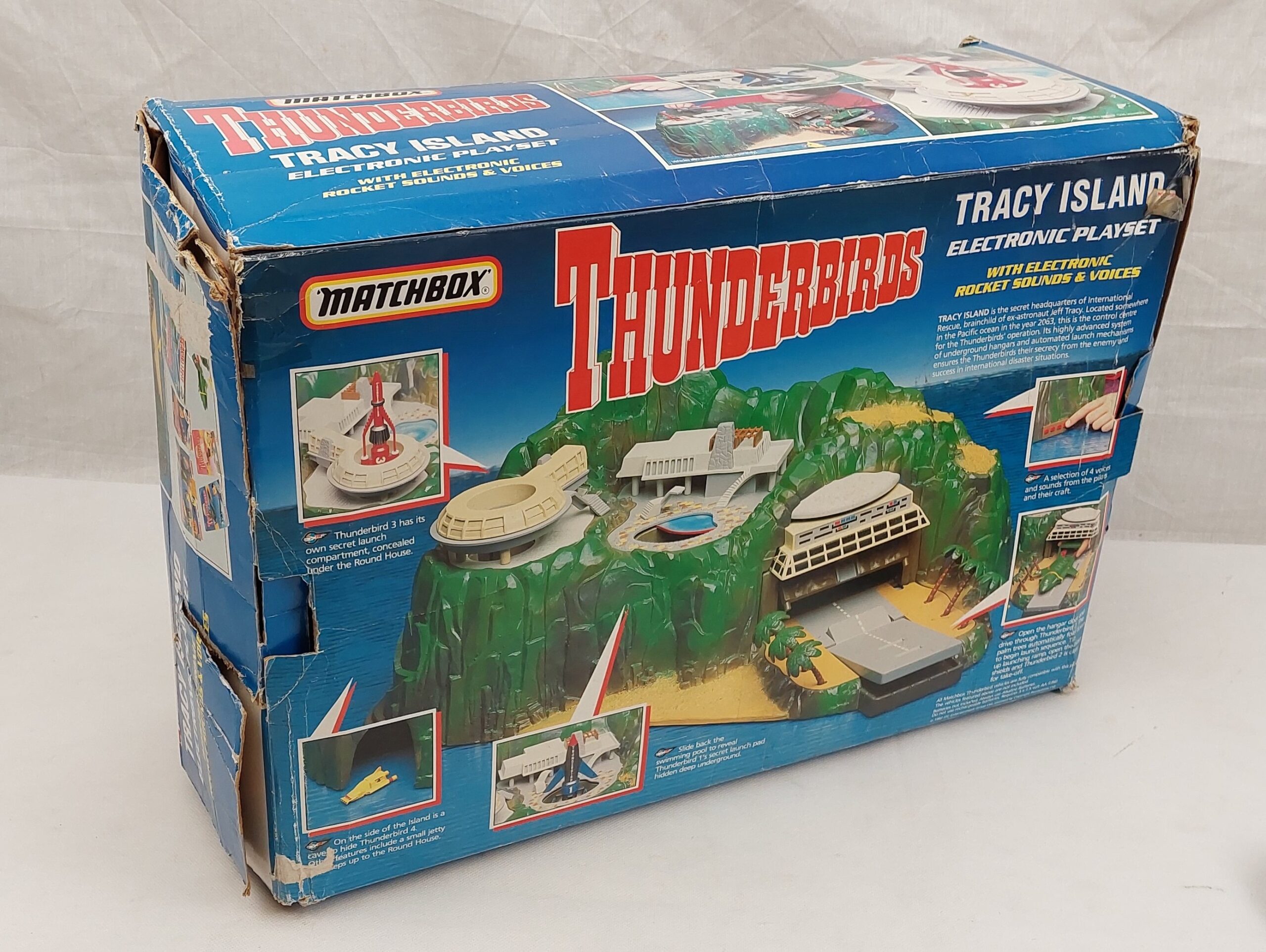 Matchbox Thunderbirds Tracy Island Electronic Playset c1990’s - Image 10