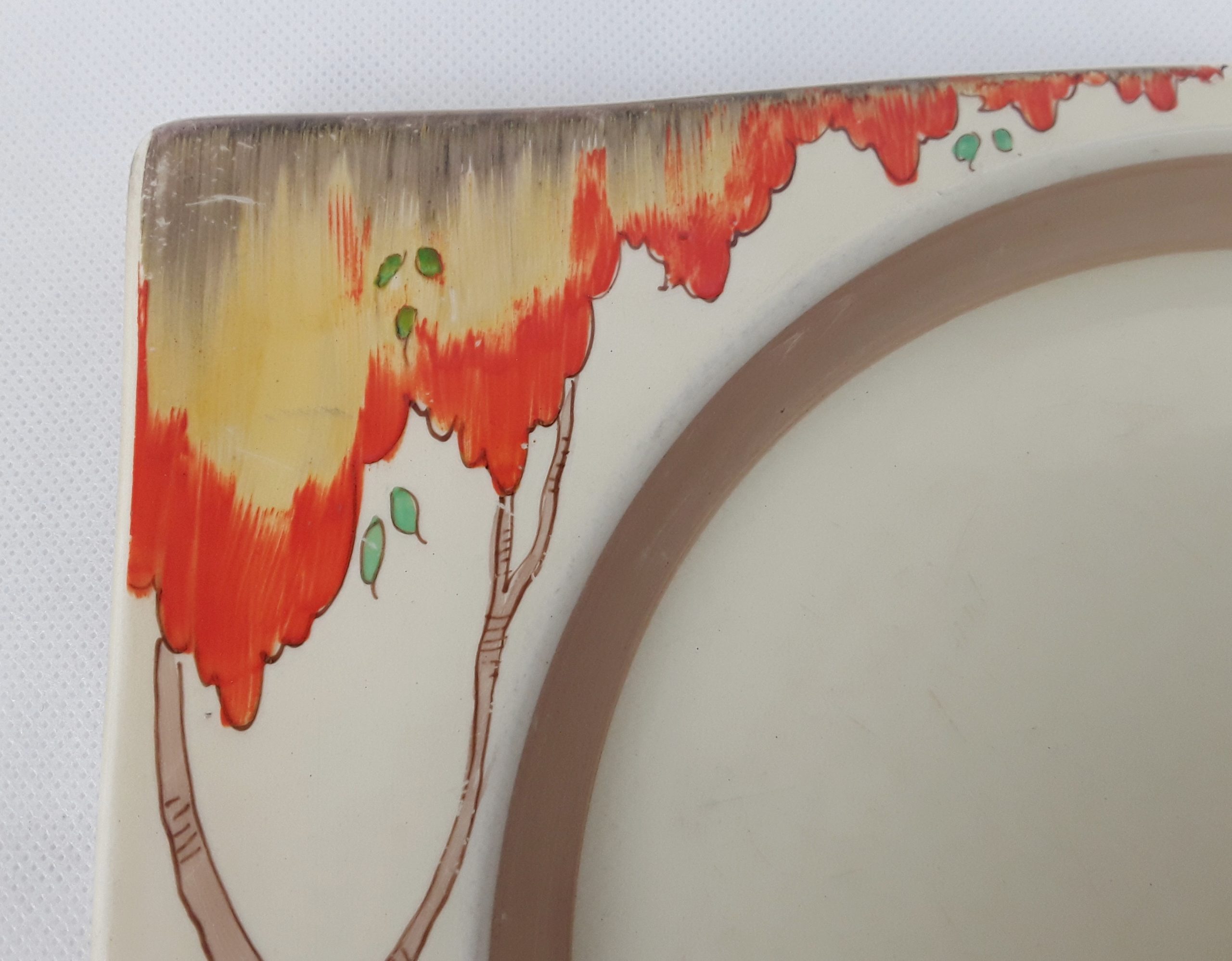1930’s Clarice Cliff Royal Staffordshire The Biarritz Taormina Pattern Plate* - Image 2