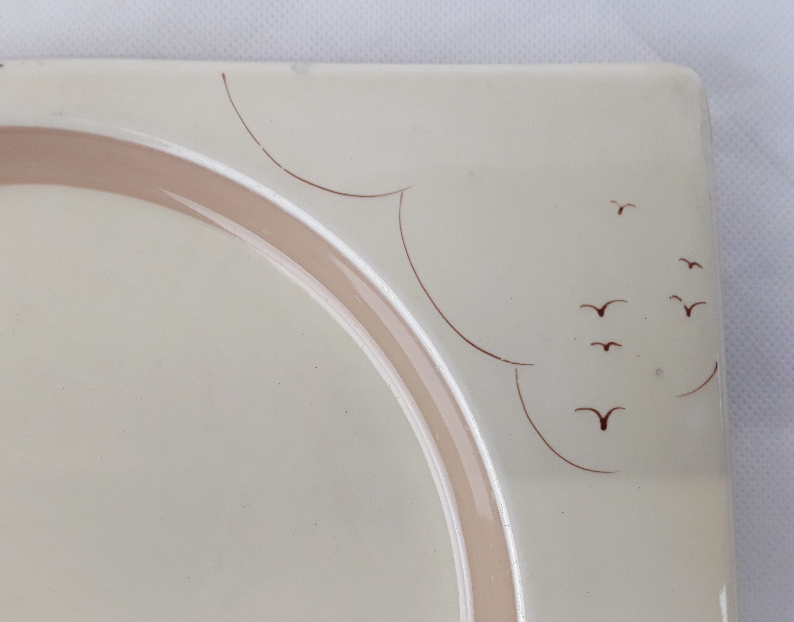 1930’s Clarice Cliff Royal Staffordshire The Biarritz Taormina Pattern Plate* - Image 5