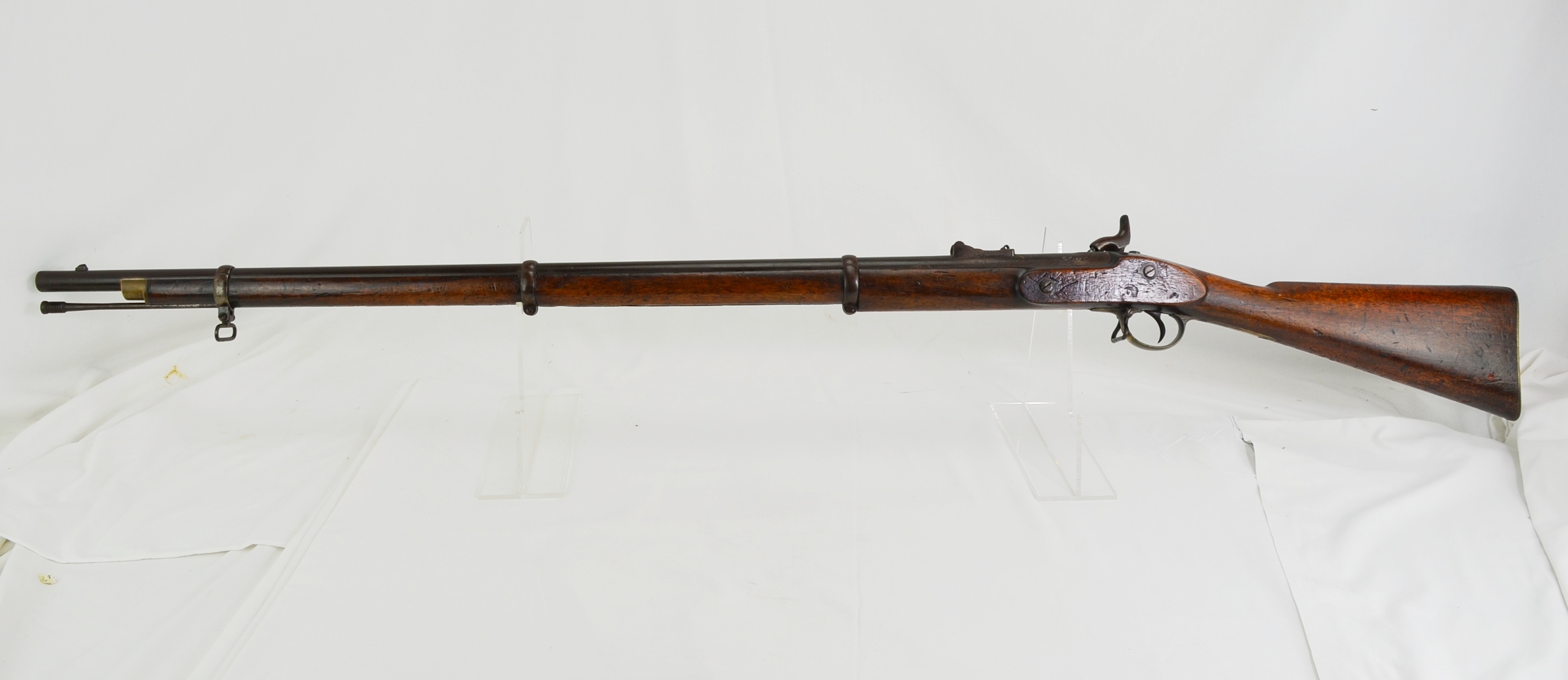 Original British 1853 Pattern Tower Enfield Unit-Marked Musket - Image 3