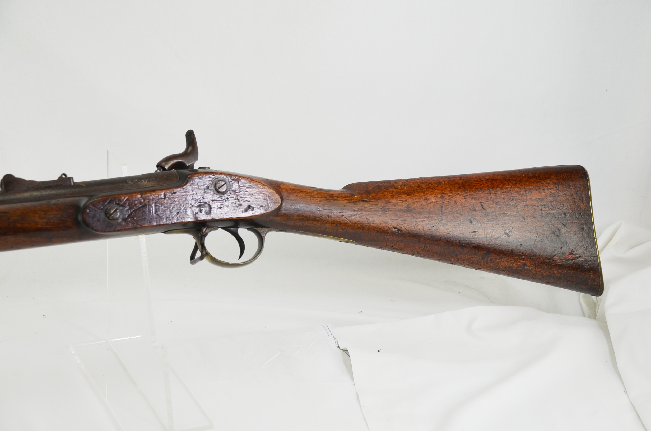 Original British 1853 Pattern Tower Enfield Unit-Marked Musket - Image 4