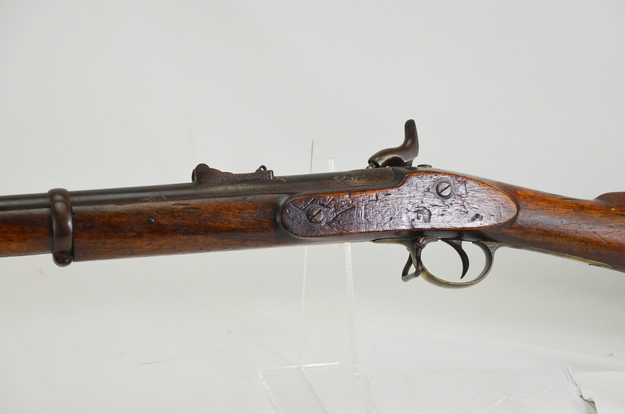 Original British 1853 Pattern Tower Enfield Unit-Marked Musket - Image 5