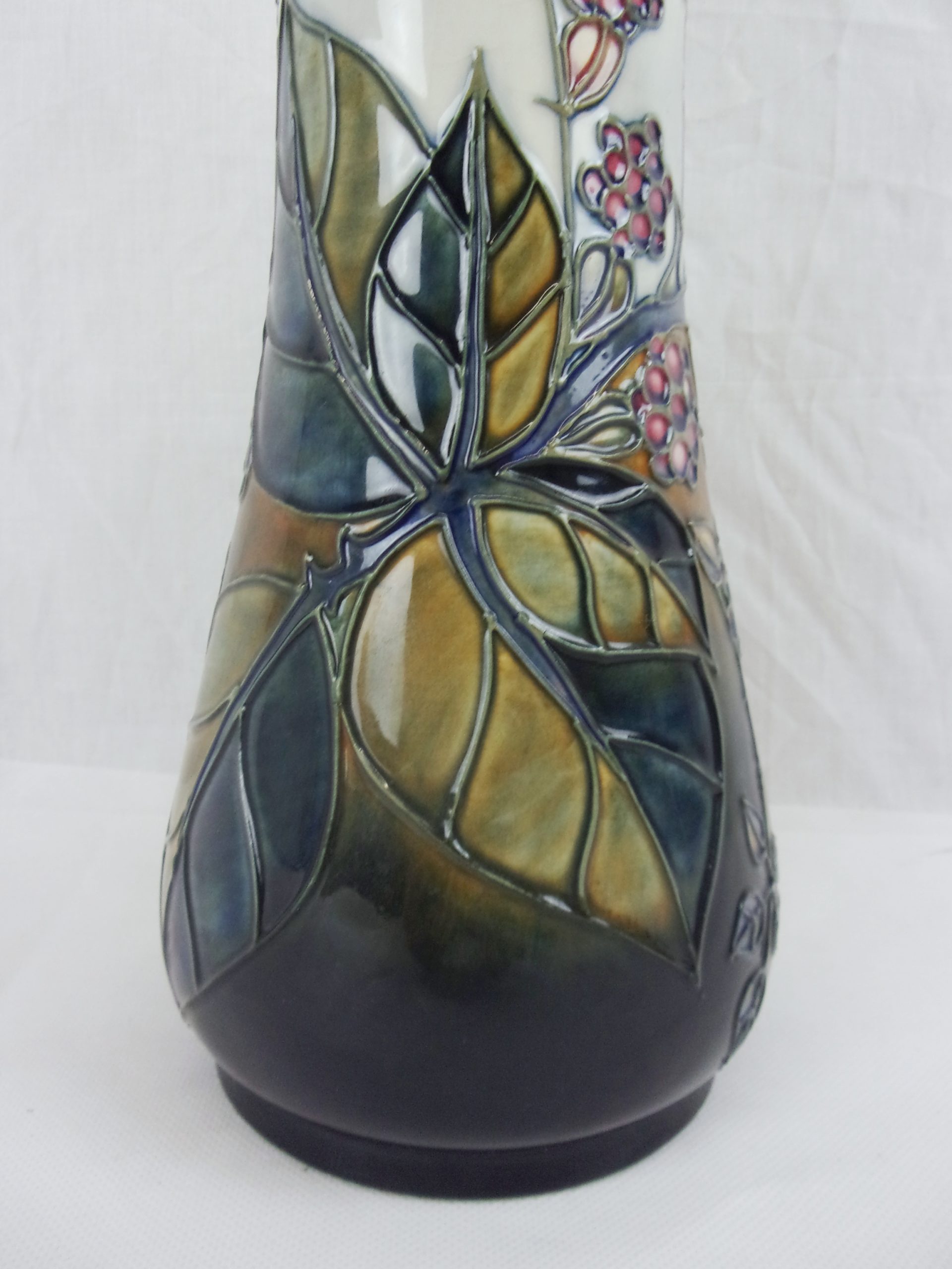Moorcroft Blackberry Bramble Pattern Large Vase* - Image 6