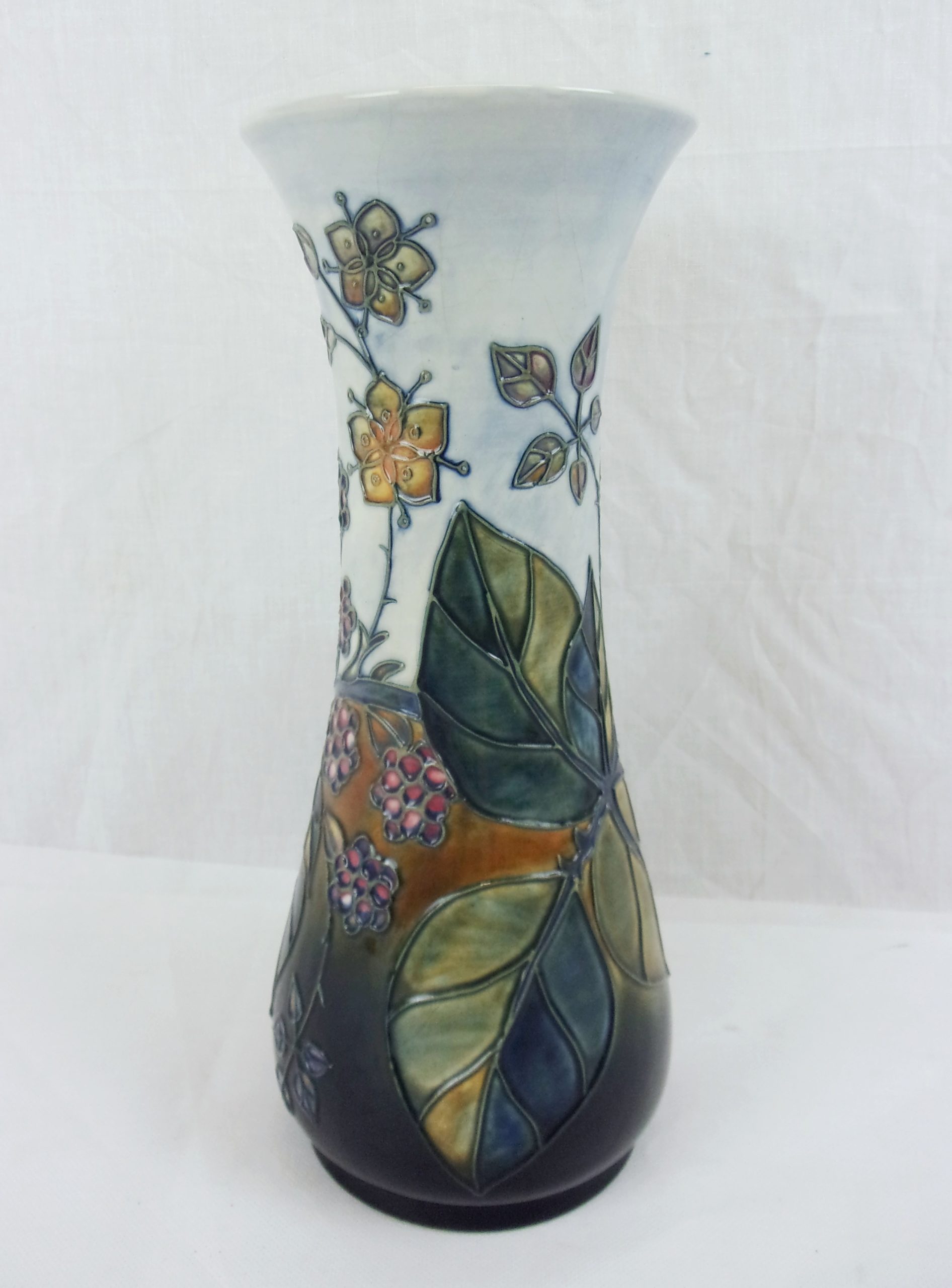 Moorcroft Blackberry Bramble Pattern Large Vase* - Image 5