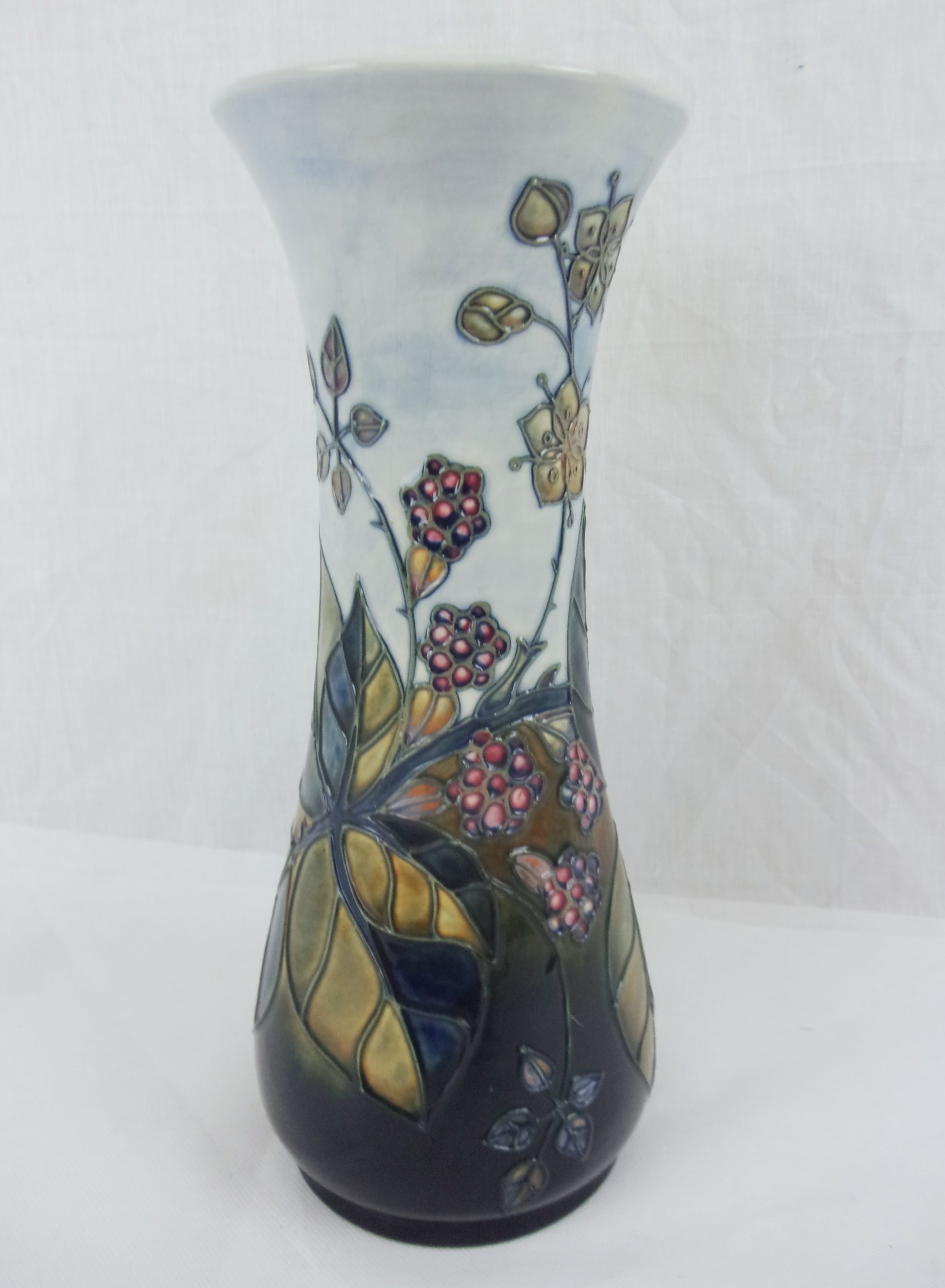 Moorcroft Blackberry Bramble Pattern Large Vase* - Image 2