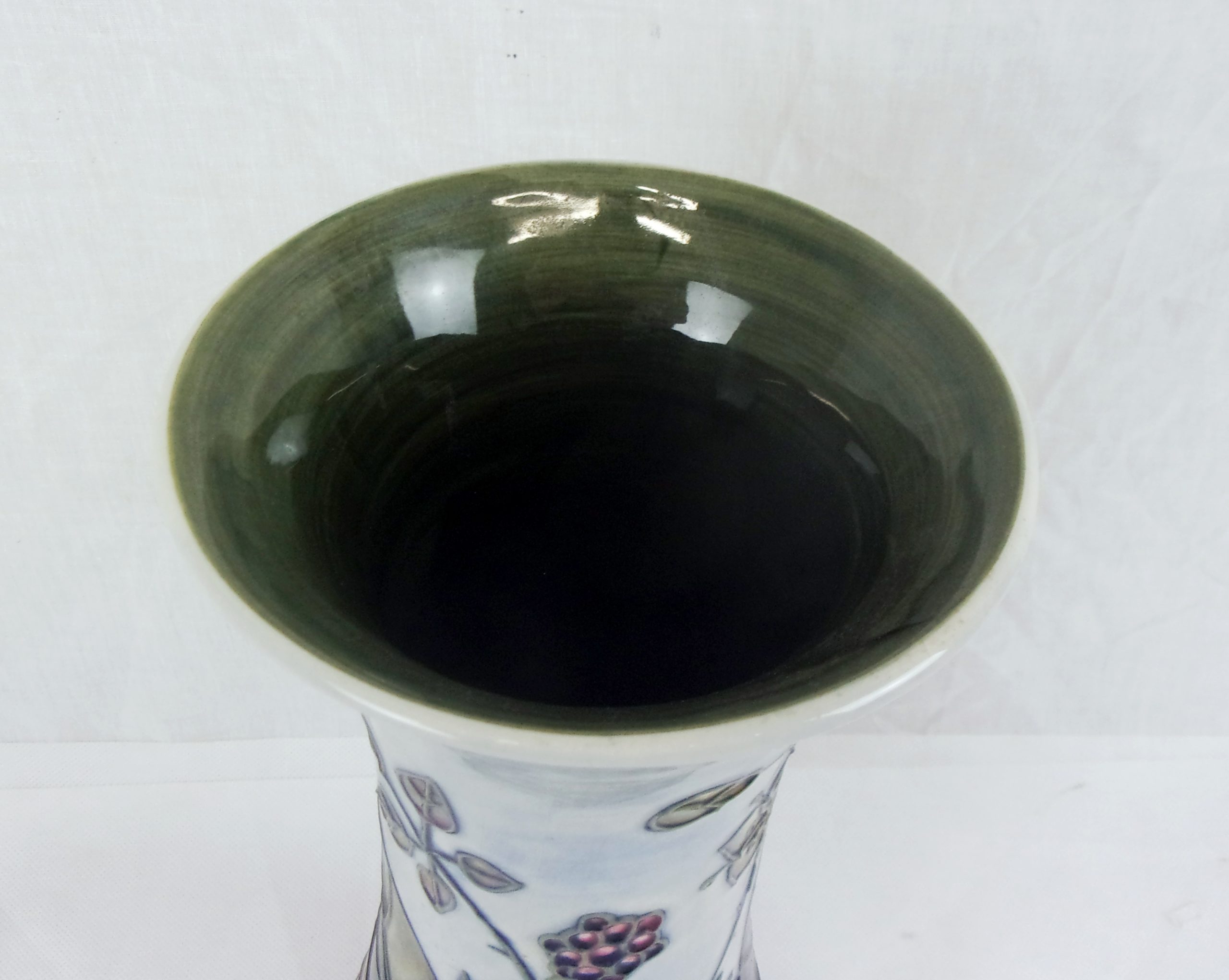 Moorcroft Blackberry Bramble Pattern Large Vase* - Image 7