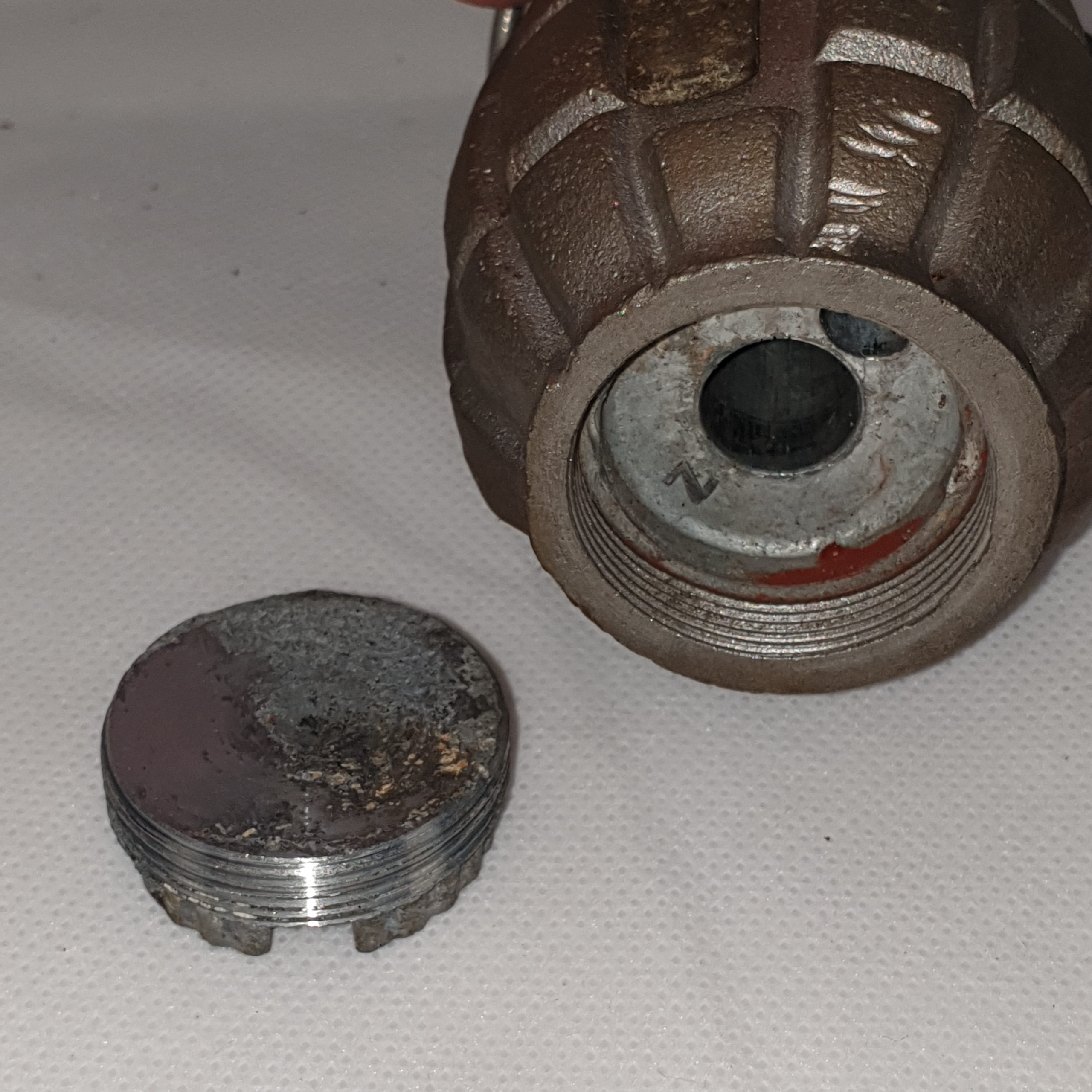 WW2 Era No 36M Mk I Mills Bomb Grenade - Image 9