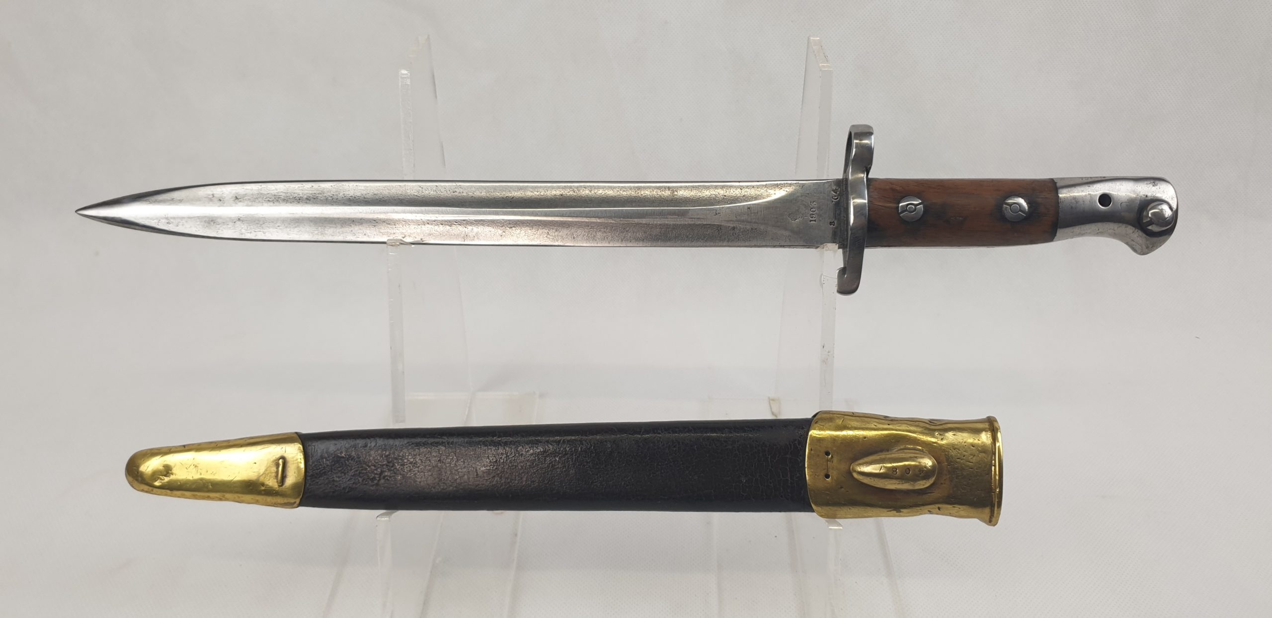 Rare British 1903 Pattern Bayonet for the MKI 1 III Short Magazine Lee Enfield - SMLE Rifle