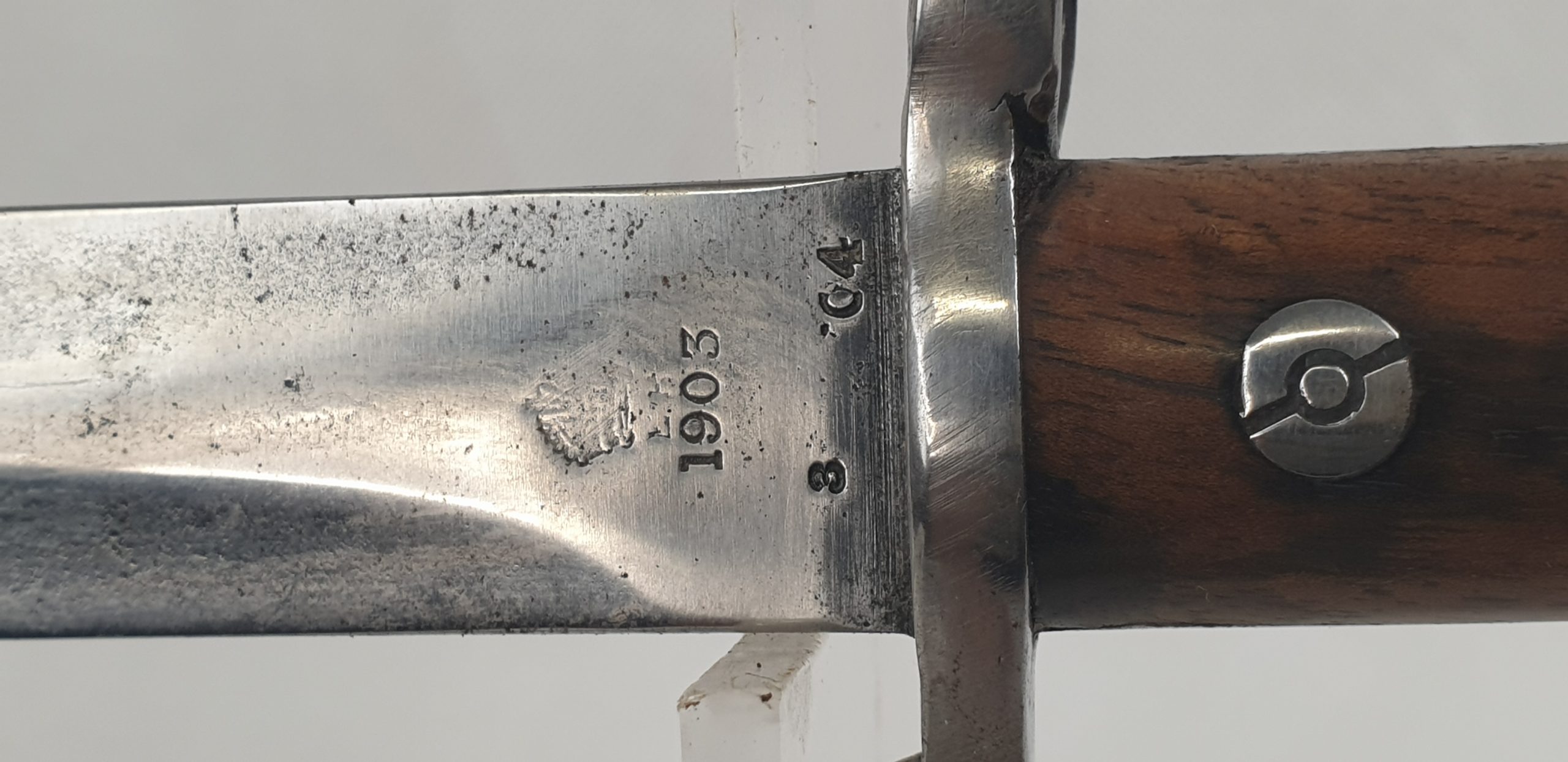 Rare British 1903 Pattern Bayonet for the MKI 1 III Short Magazine Lee Enfield - SMLE Rifle - Image 10