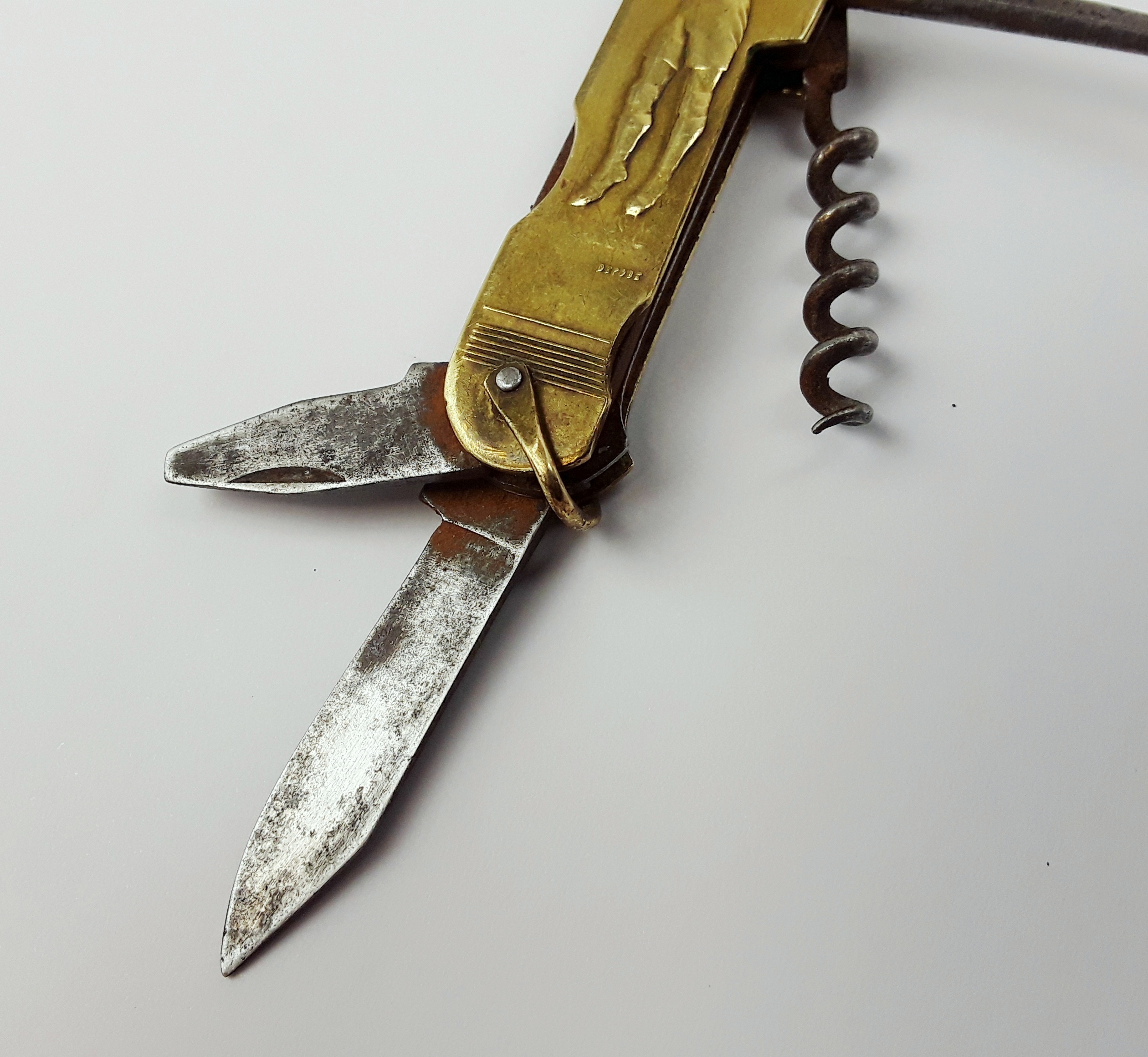 Rare Circa 1910 Sports Multi Blade Pen Knife By Coursolle - Image 5