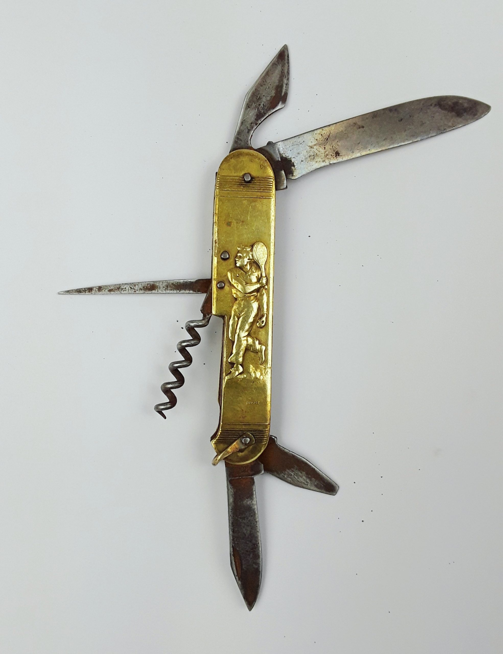 Rare Circa 1910 Sports Multi Blade Pen Knife By Coursolle - Image 12