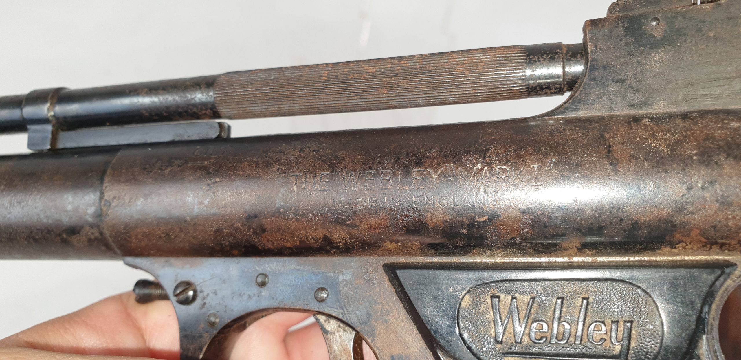 The Webley Mk I Air Pistol .177 Cal. - Image 7