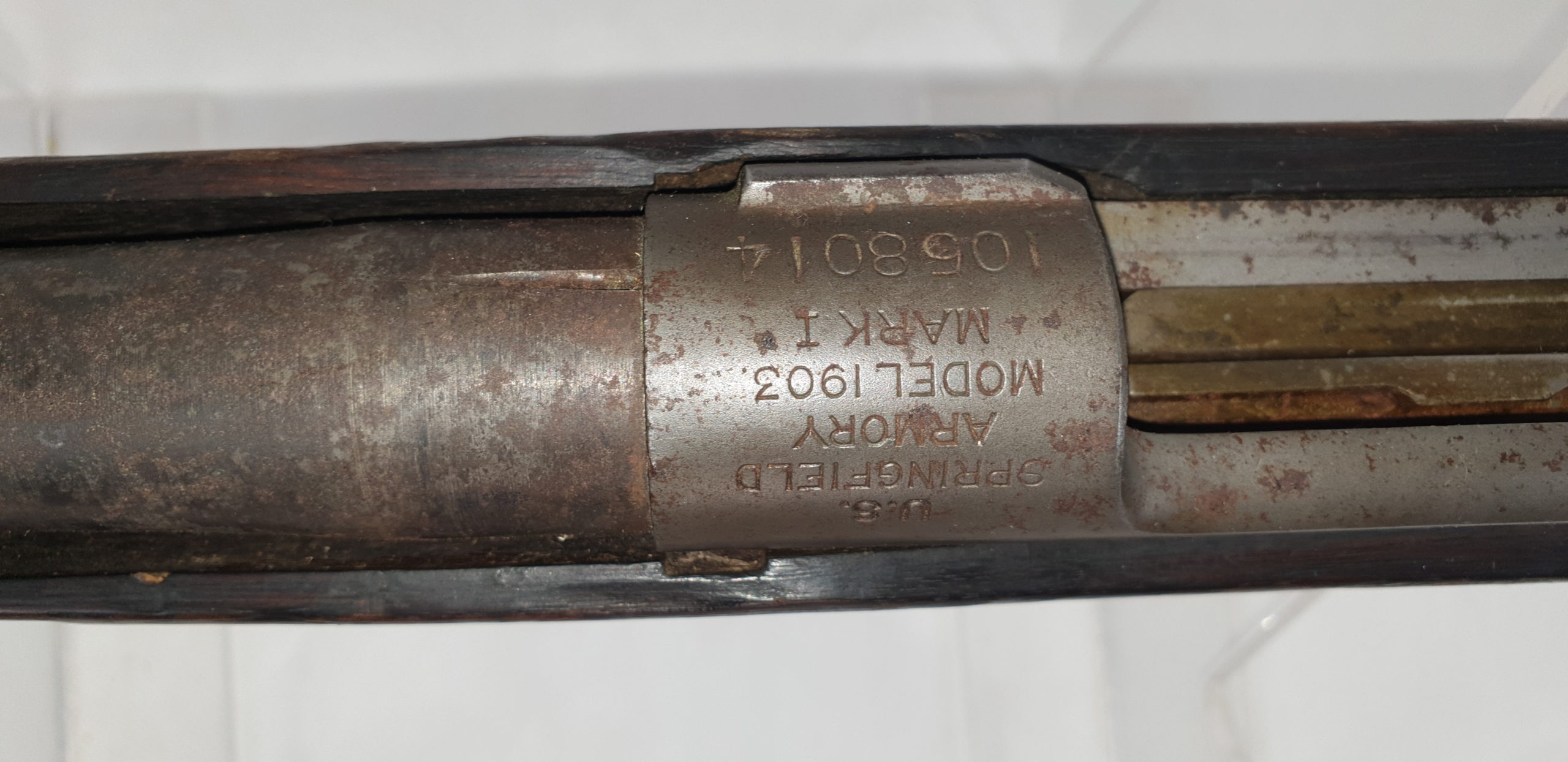 US Springfield 1903 Mk 1 Bolt Action Rifle - Spares or Repairs - Image 14