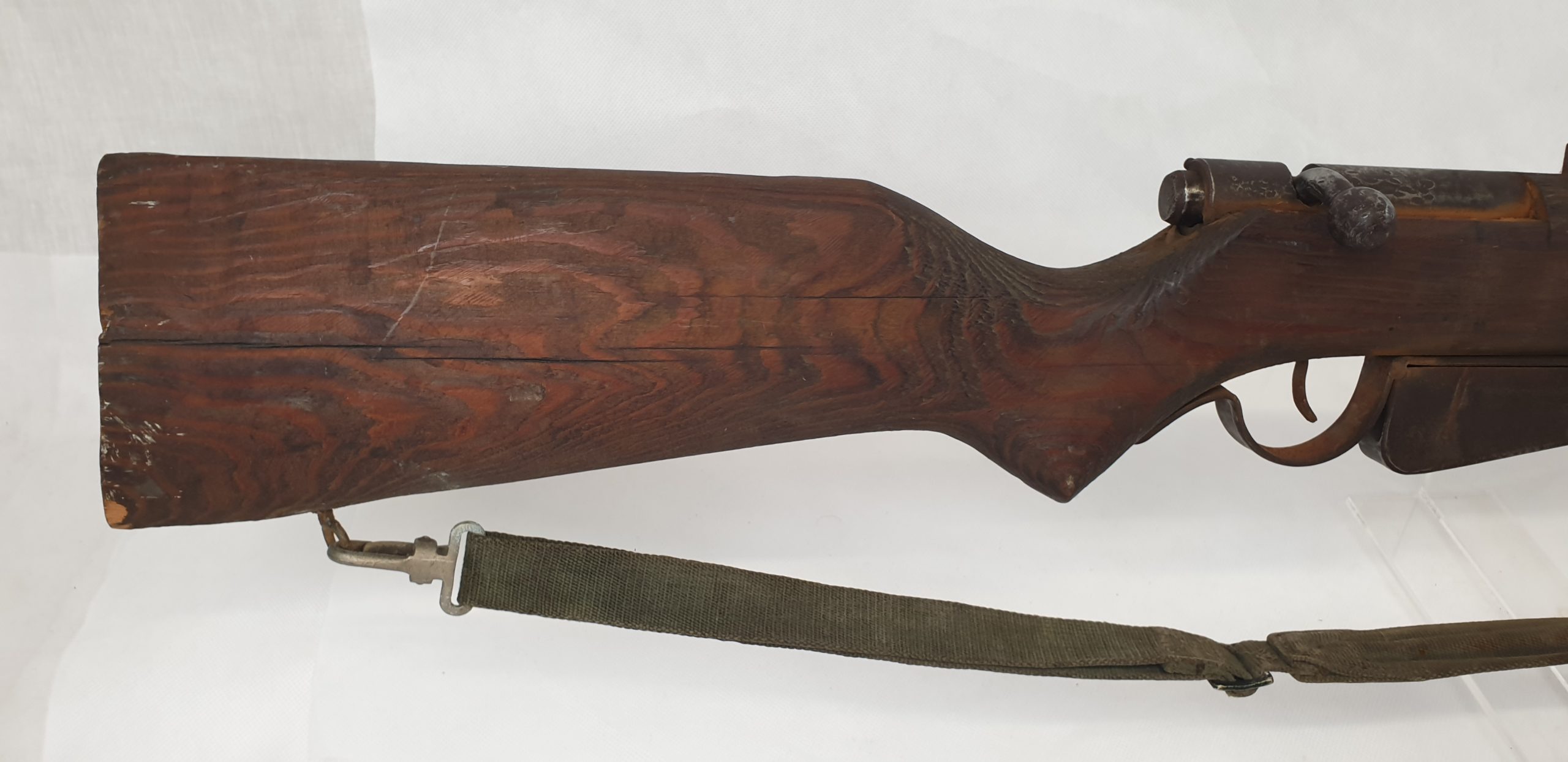 WW2 Dockyard Training Wooden Model of a SMLE Rifle - Image 7