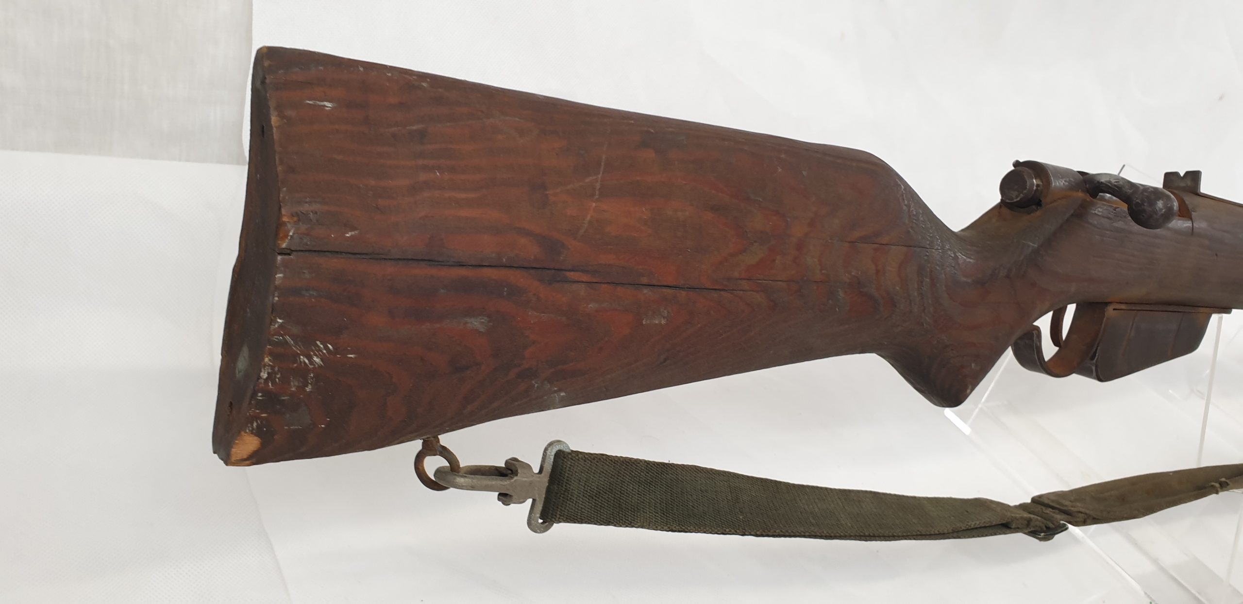 WW2 Dockyard Training Wooden Model of a SMLE Rifle - Image 8
